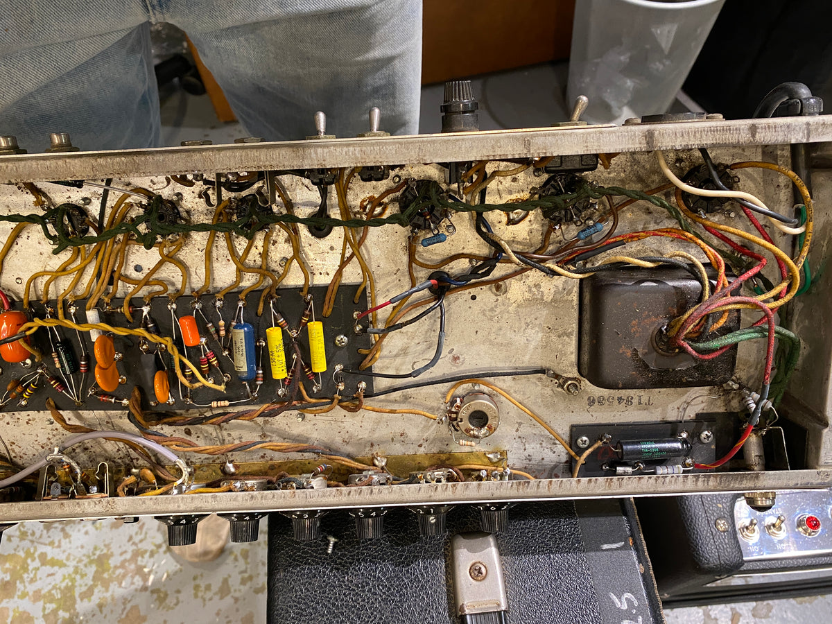 Fender Pro Reverb Amp w/Road Case  1966 Amplifiers