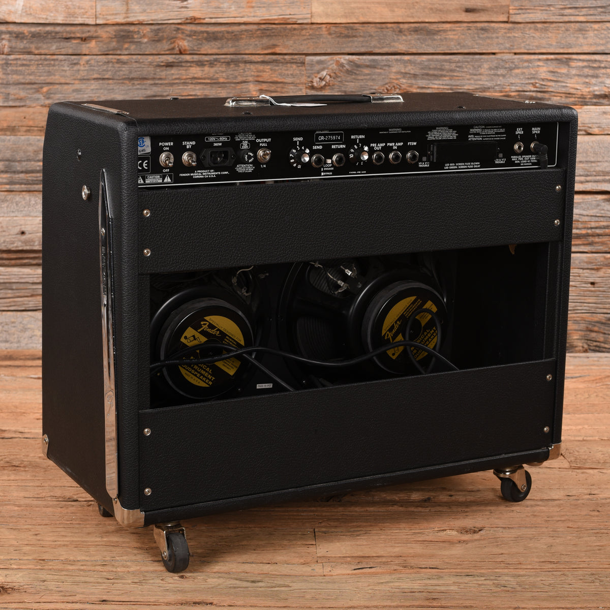 Fender Twin-Amp 2-Channel 100-Watt 2x12" Guitar Combo Amplifiers