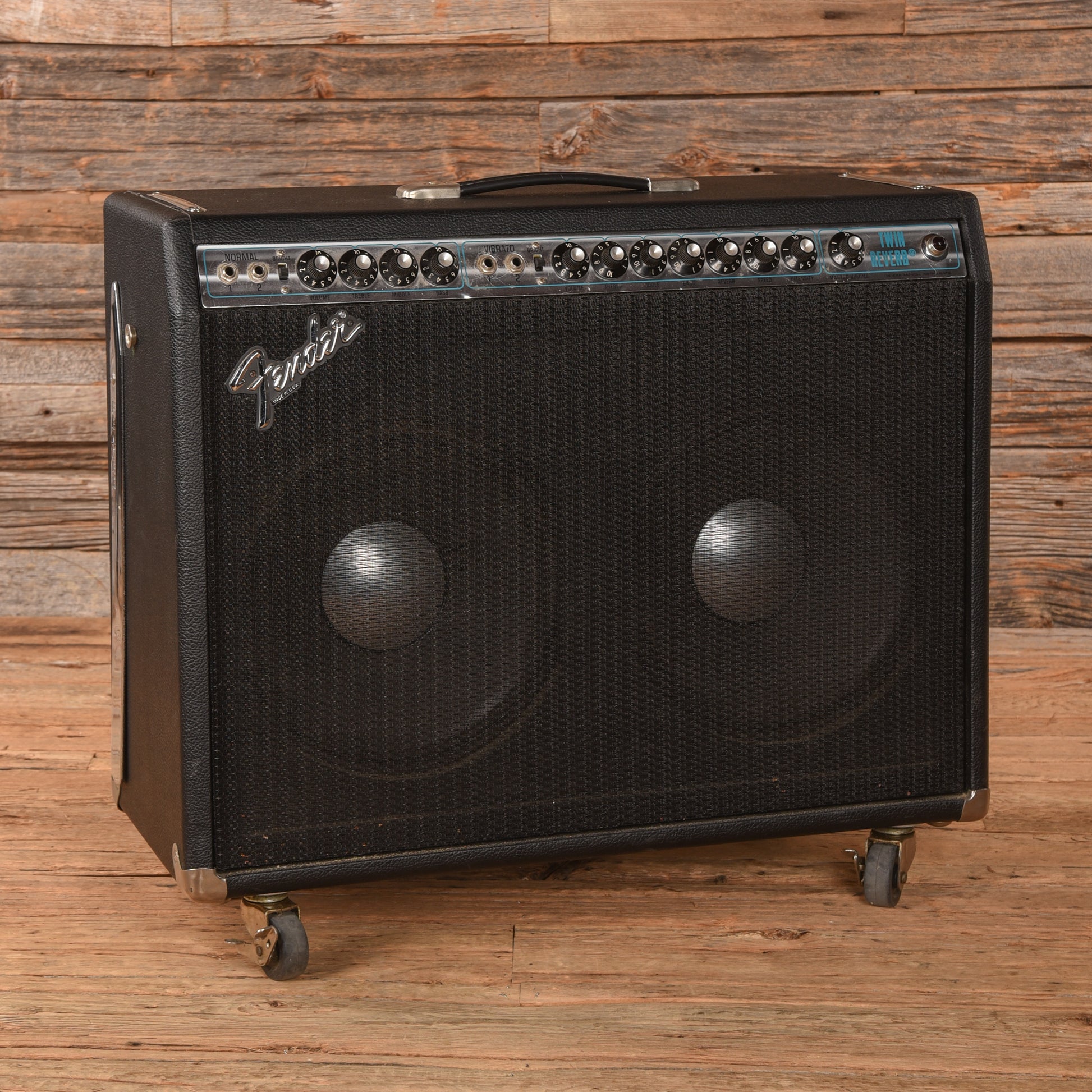 Fender Twin Reverb 2-Channel 100-Watt 2x12" Guitar Combo  1974 Amplifiers