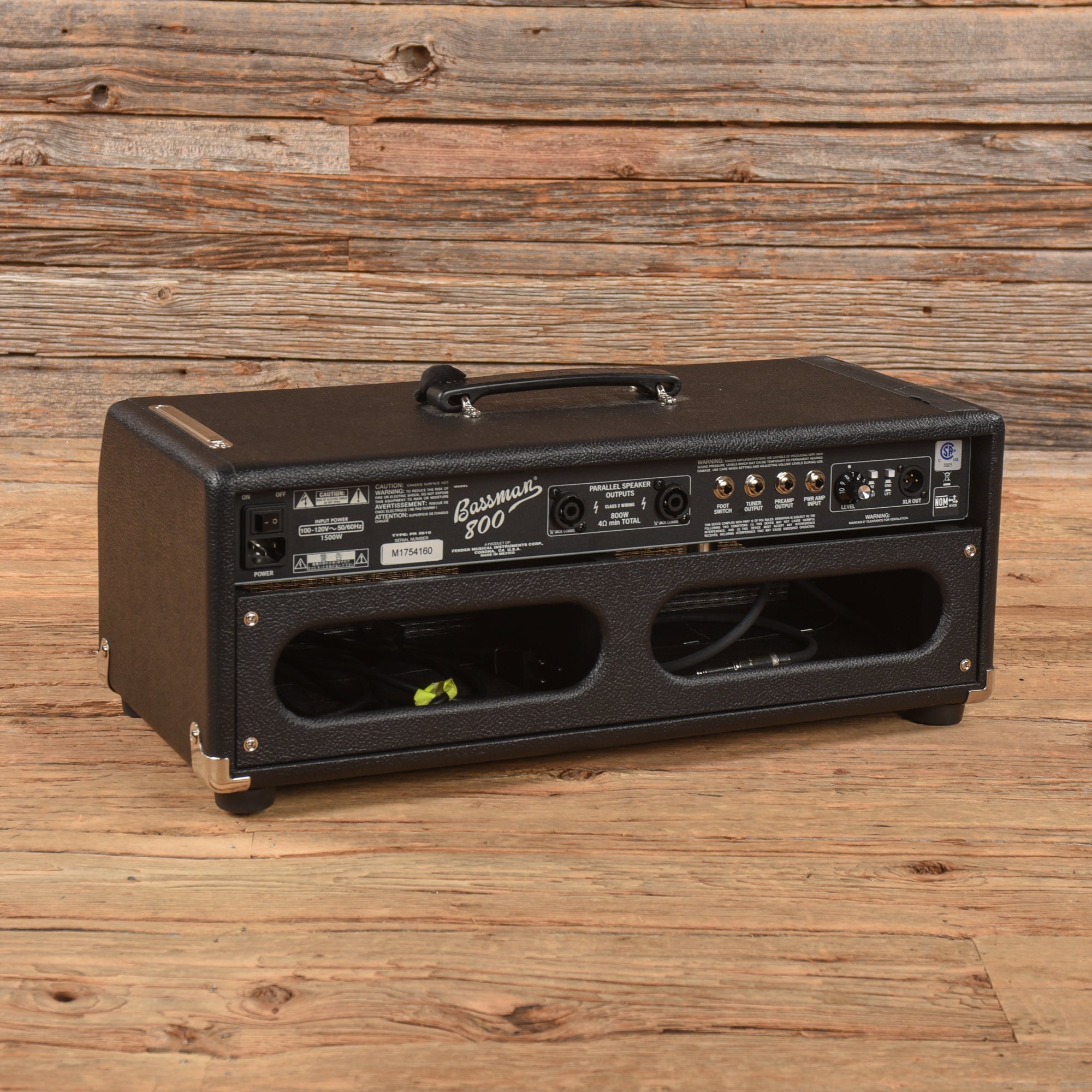 Fender Bassman 800 800-Watt Hybrid Bass Amp Head Amps / Bass Amps / Bass Cabinets