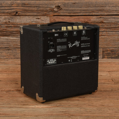 Fender Rumble 15 V3 15-Watt 1x8" Bass Combo Amp Amps / Bass Amps / Bass Cabinets
