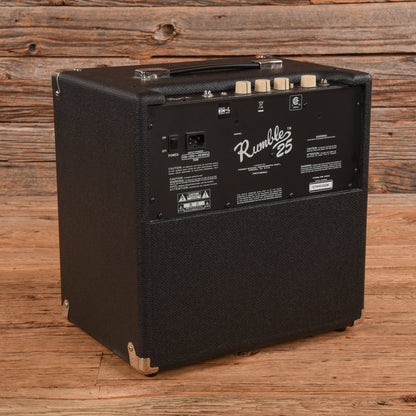 Fender Rumble 25 V3 25-Watt 1x8" Bass Combo Amp Amps / Bass Amps / Bass Cabinets