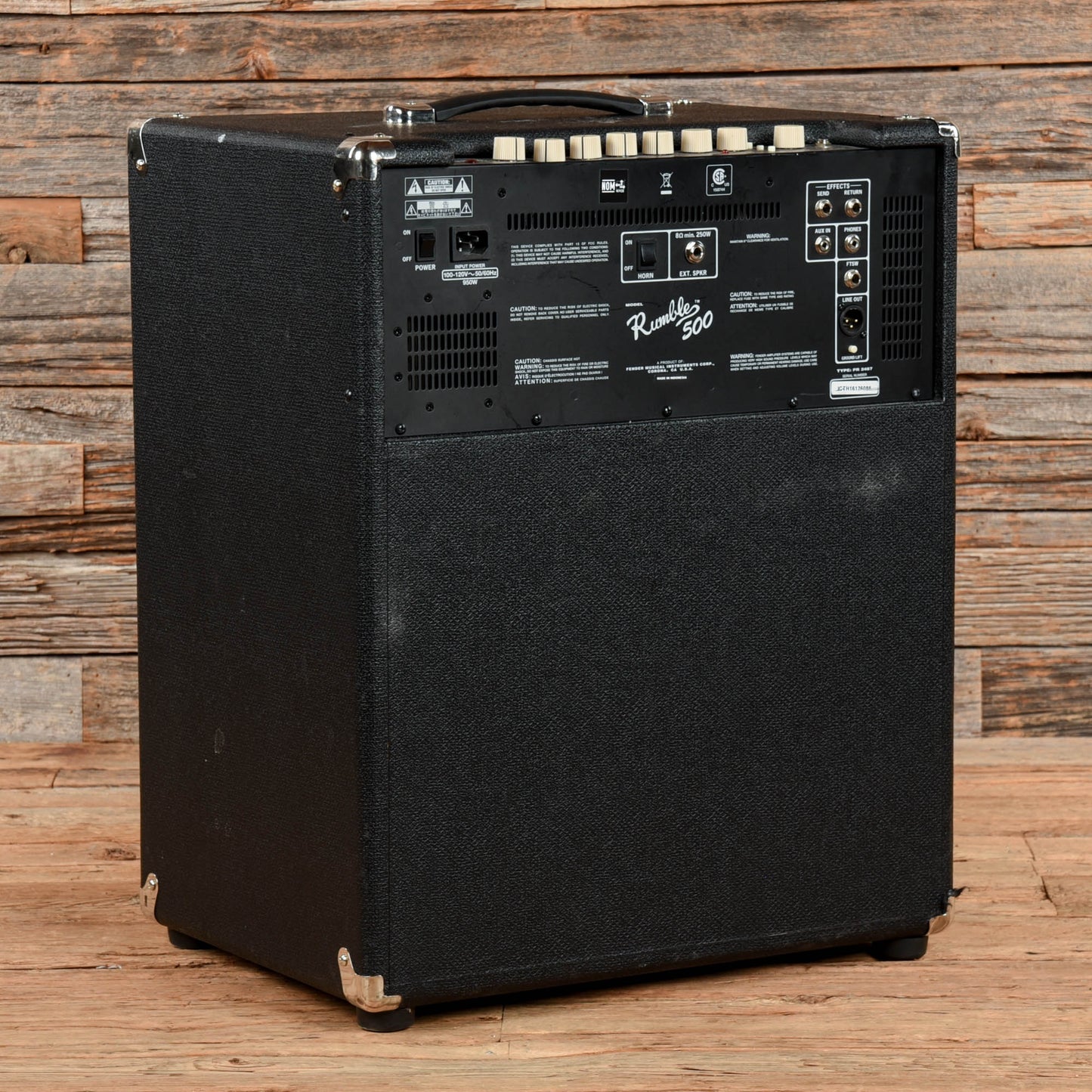 Fender Rumble 500 V3 500-Watt 2x10" Bass Combo Amp Amps / Bass Amps / Bass Cabinets