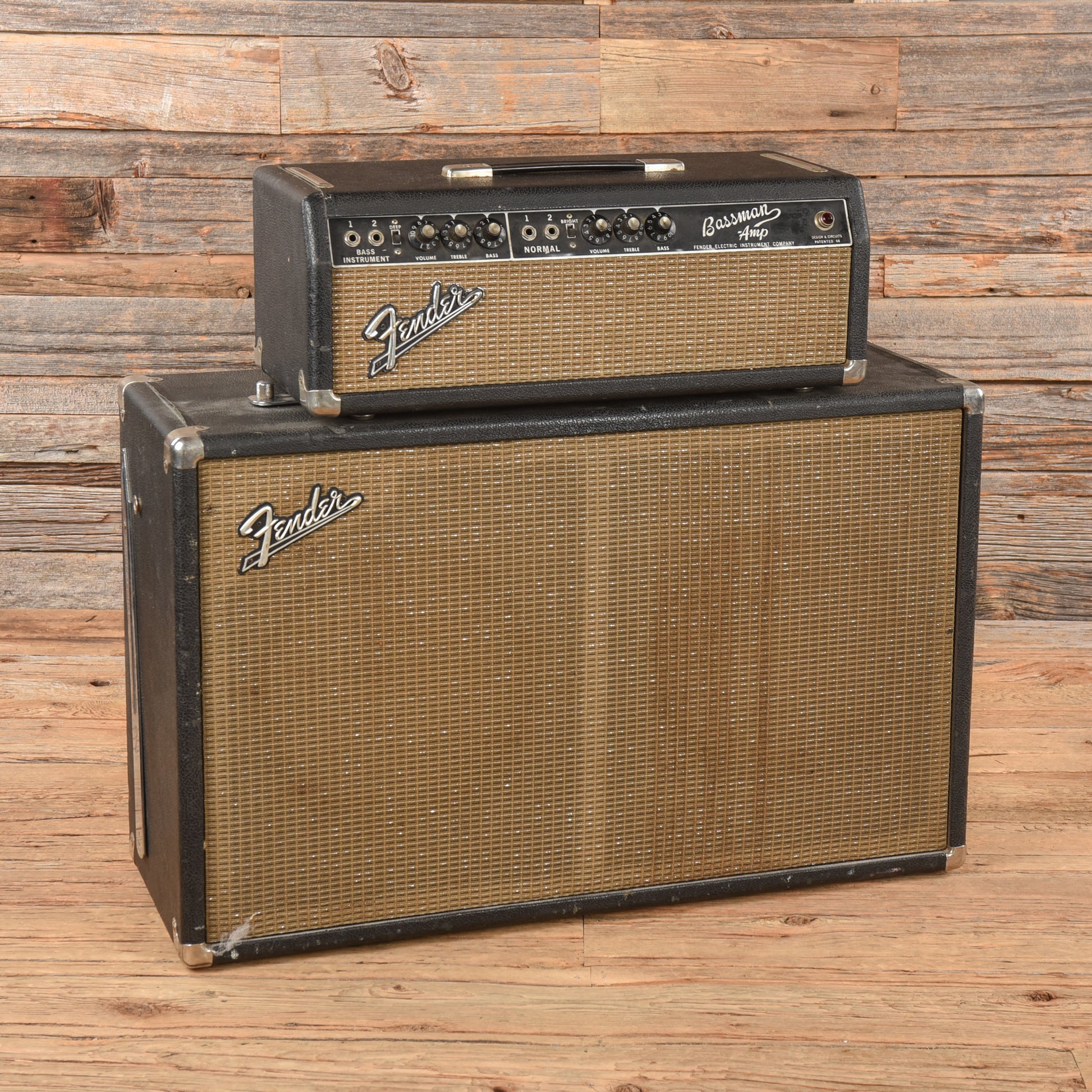 Fender Bassman w/ 2x12" Cab  1964 Amps / Bass Amps / Bass Combos