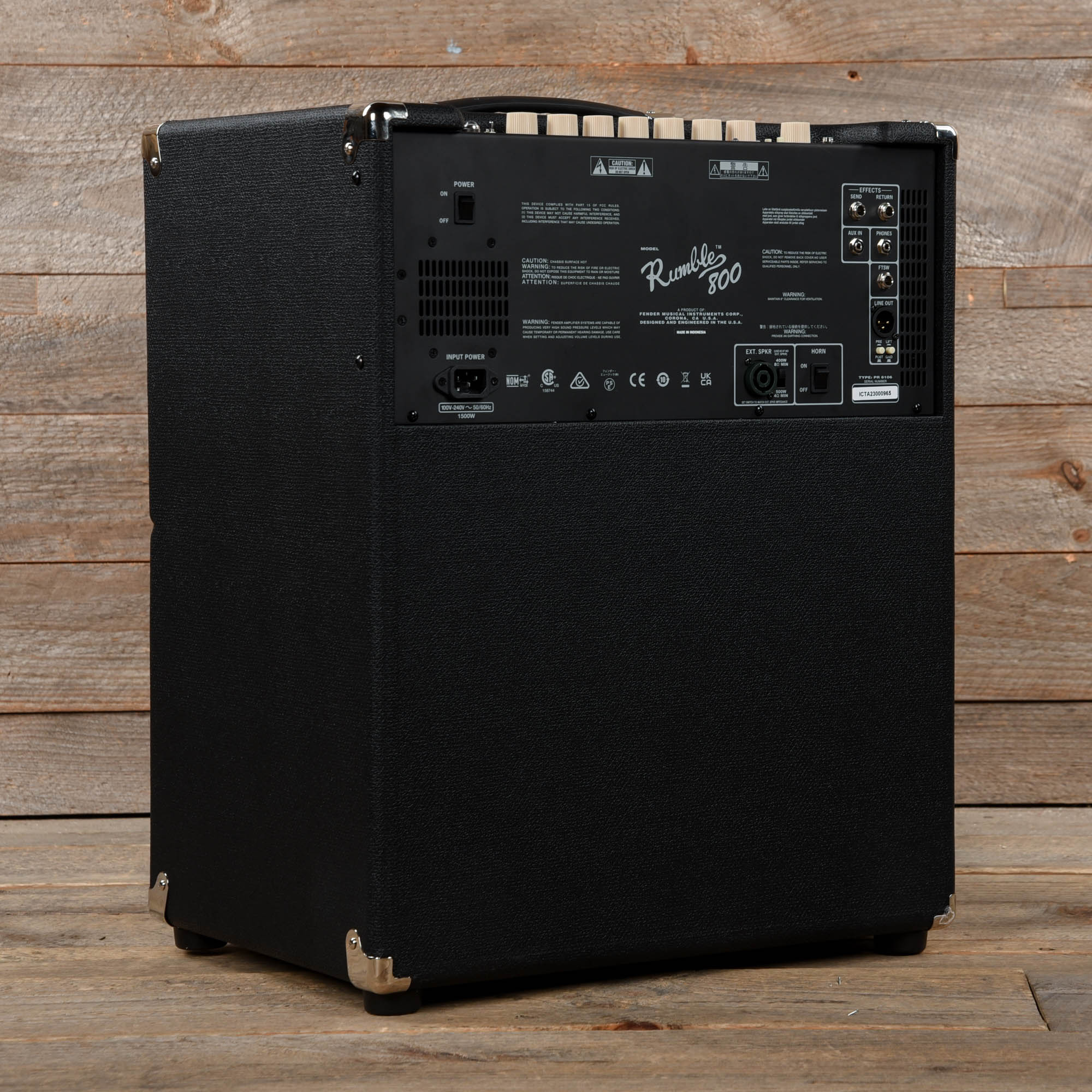 Fender Rumble 800 2x10 Bass Amp Combo Amps / Bass Amps / Bass Combos