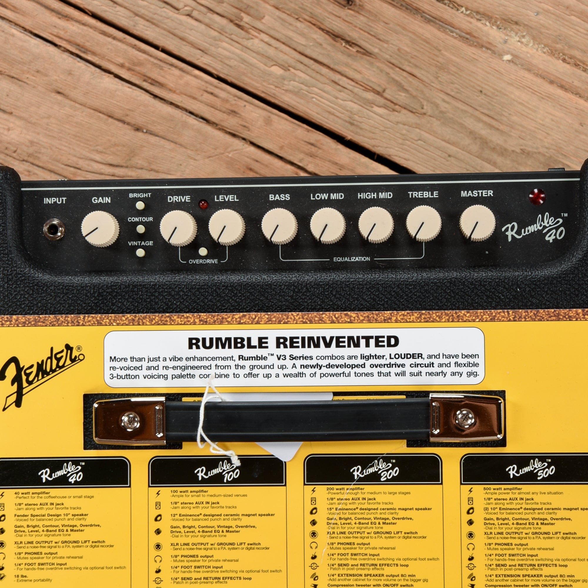 Fender Rumble 40 V3 40-Watt 1x10