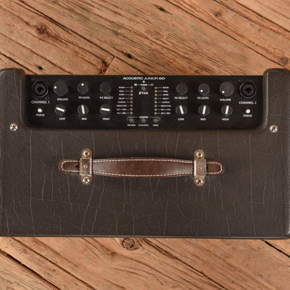 Fender Acoustic Junior GO 2-Channel 100-Watt 1x8" Battery-Powered Acoustic Guitar Combo Amps / Guitar Amps / Acoustic Guitar Amps