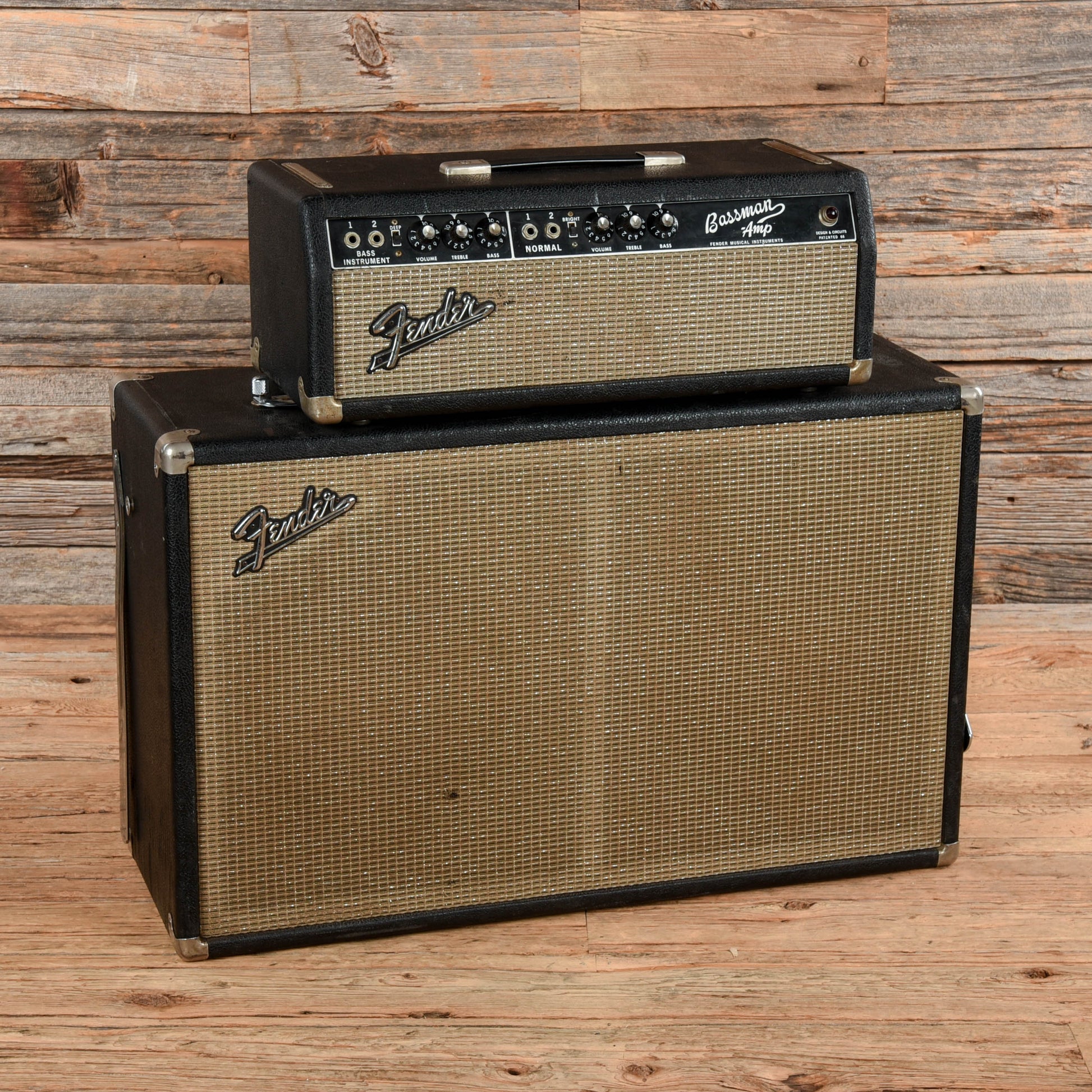 Fender Fender Bassman w/ Cab 1965  - Dave Amato of REO Speedwagon Amps / Guitar Amps / Acoustic Guitar Amps
