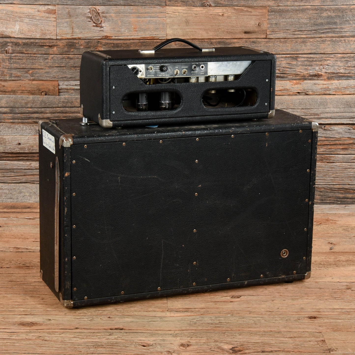 Fender Fender Bassman w/ Cab 1967  - Dave Amato of REO Speedwagon Amps / Guitar Amps / Guitar Amp Stacks