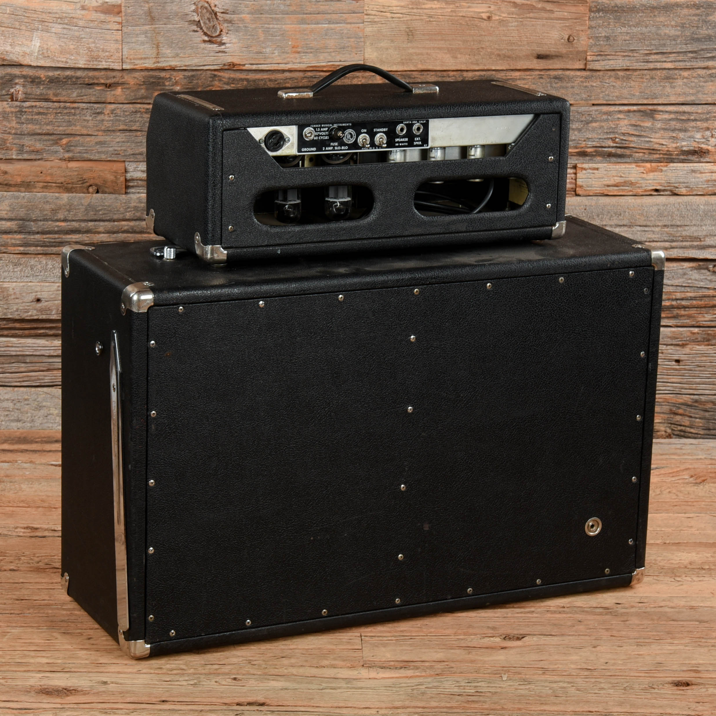 Fender Fender Bassman w/ Cab 1967  - Dave Amato of REO Speedwagon Amps / Guitar Amps / Guitar Amp Stacks
