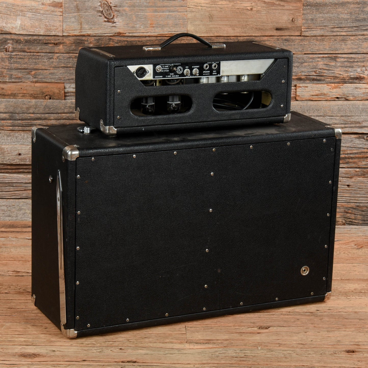 Fender Fender Bassman w/ Cab 1967  - Dave Amato of REO Speedwagon Amps / Guitar Amps / Guitar Amp Stacks