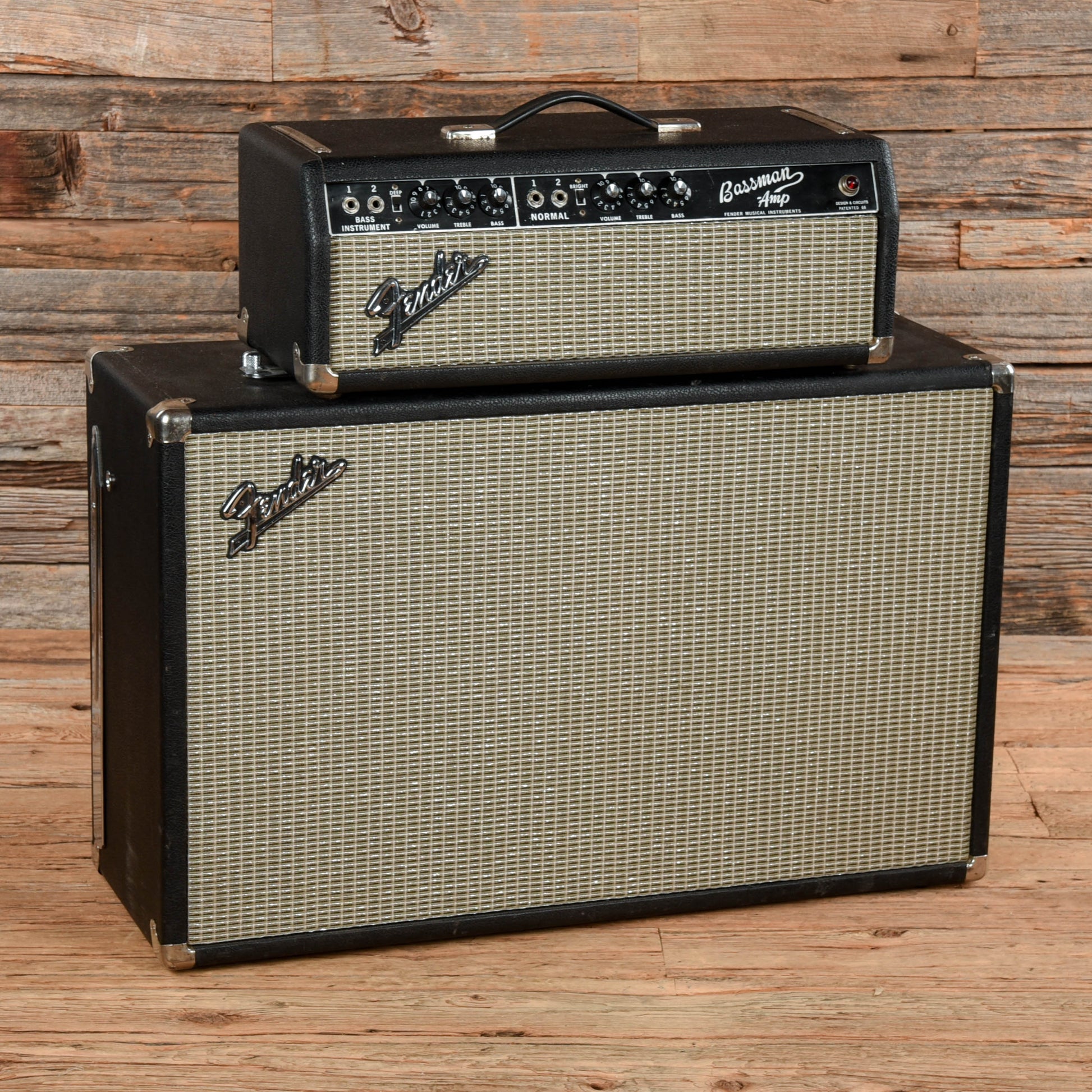 Fender Fender Bassman w/ Cab 1967  - Dave Amato of REO Speedwagon Amps / Guitar Amps / Guitar Amp Stacks