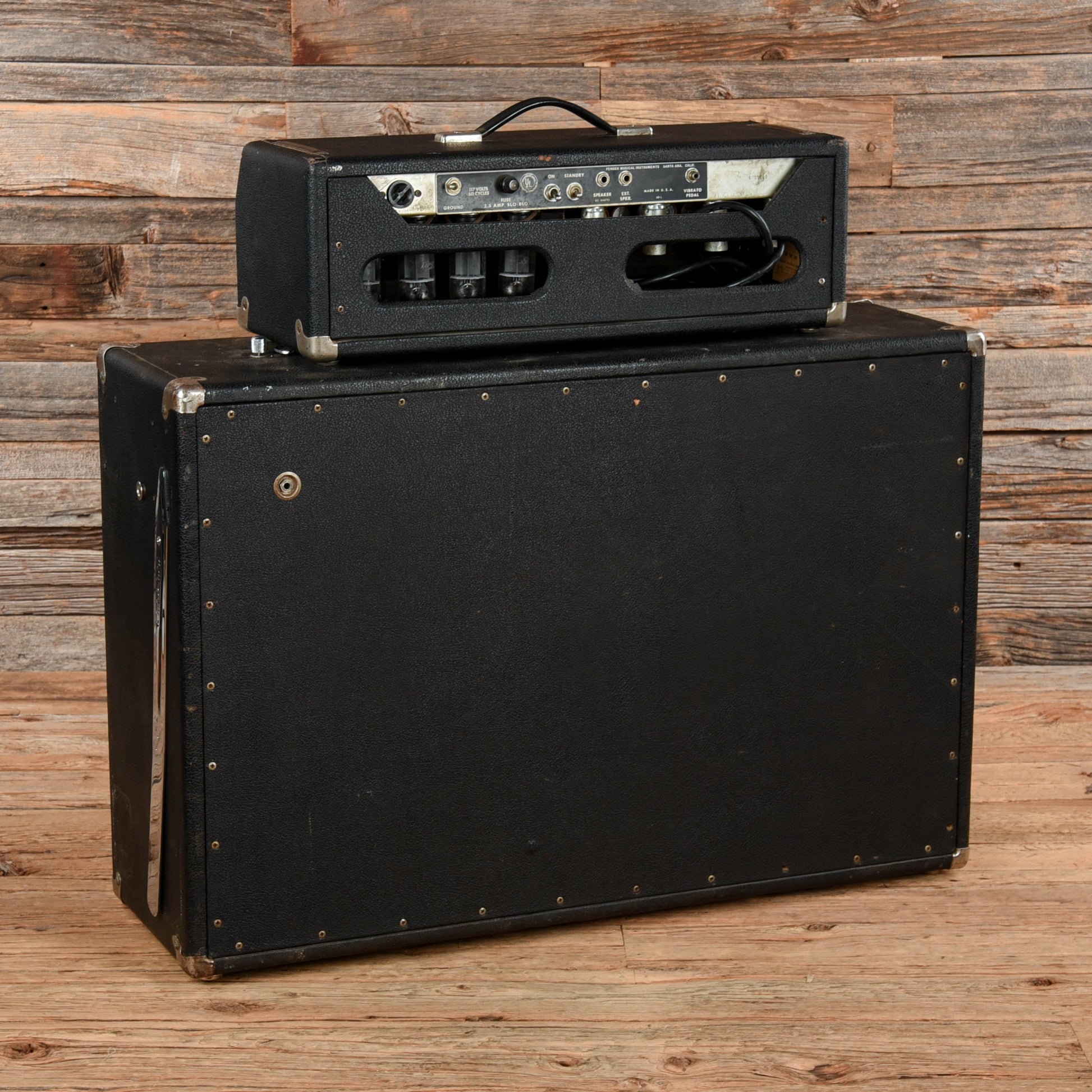 Fender Fender Showman w/ Cab 1967  - Dave Amato of REO Speedwagon Amps / Guitar Amps / Guitar Amp Stacks