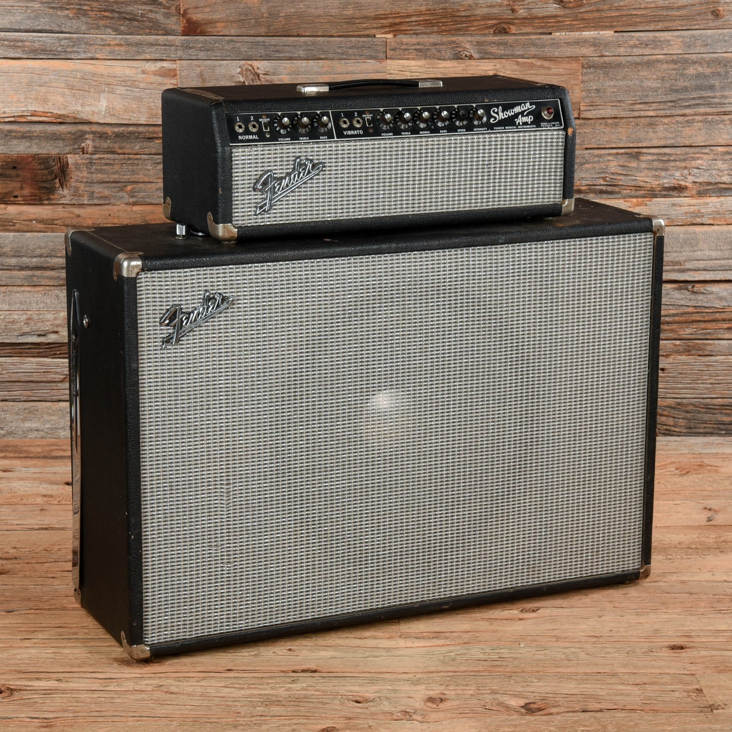 Fender Fender Showman w/ Cab 1967  - Dave Amato of REO Speedwagon Amps / Guitar Amps / Guitar Amp Stacks