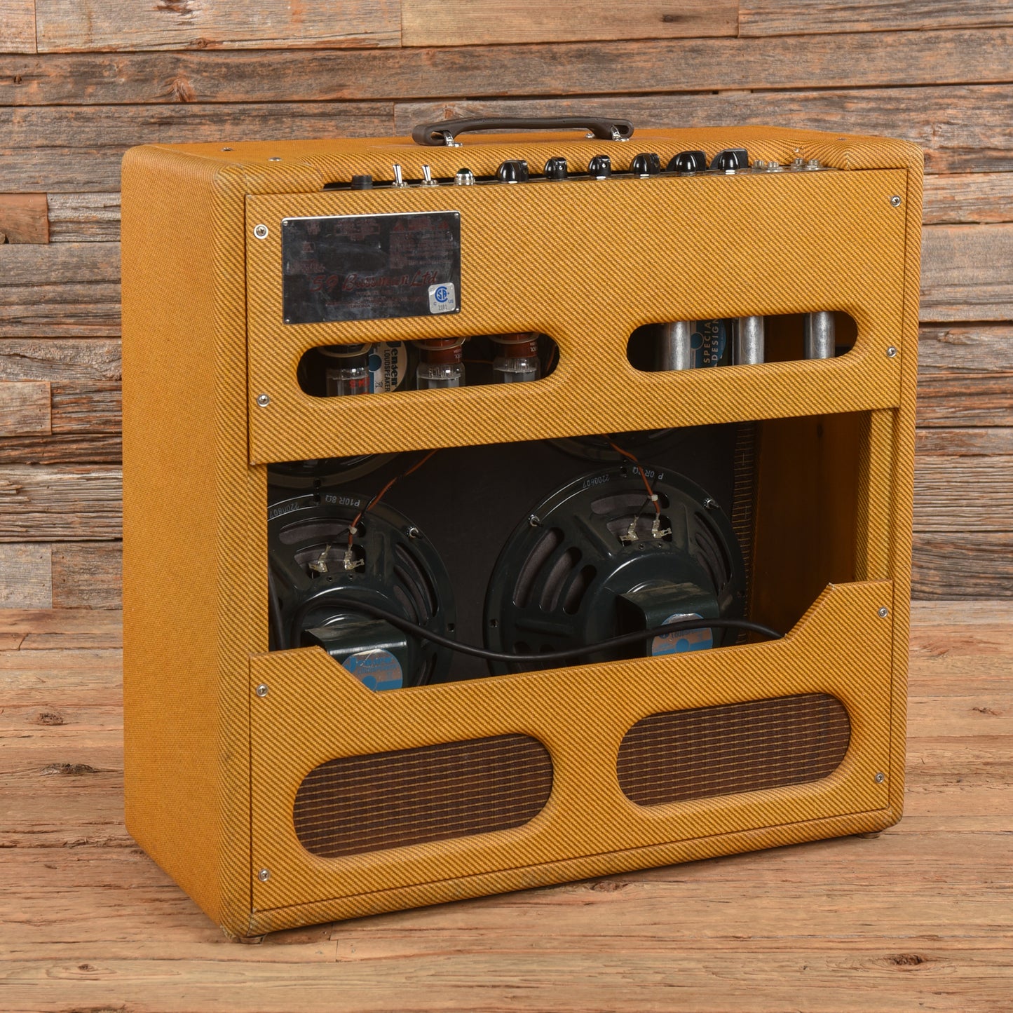 Fender 59 Bassman LTD 50-Watt 4x10" Guitar Combo Amp Amps / Guitar Amps / Guitar Cabinets