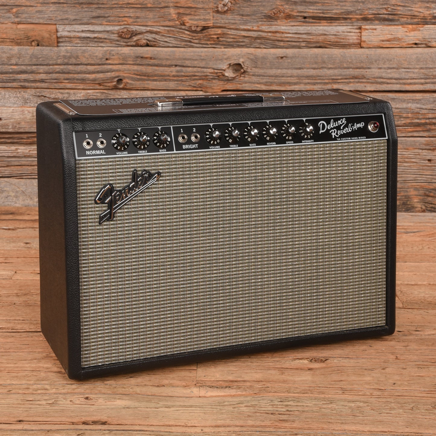 Fender '64 Custom Deluxe Reverb-Amp 2-Channel 20-Watt 1x12" Guitar Combo Amps / Guitar Amps / Guitar Cabinets