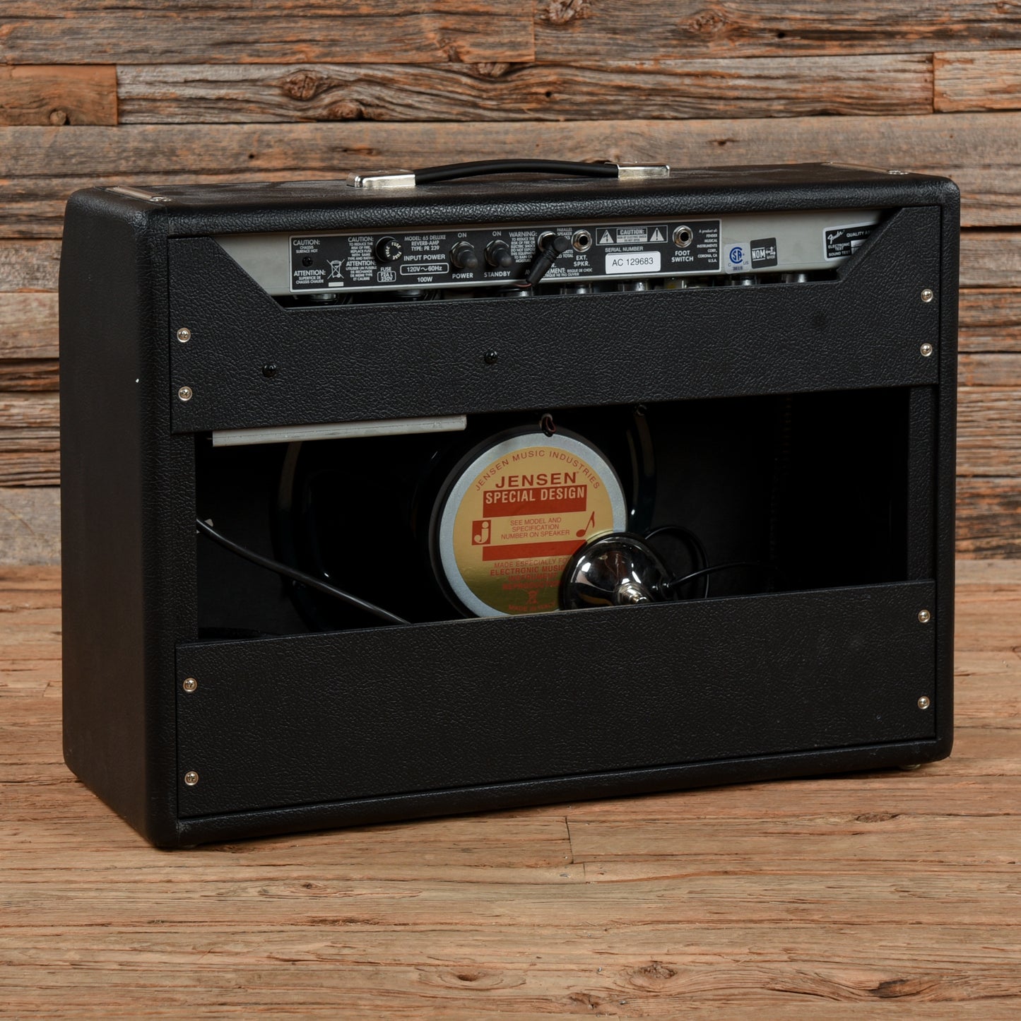 Fender '65 Deluxe Reverb Reissue 22-Watt 1x12" Guitar Combo Amps / Guitar Amps / Guitar Cabinets