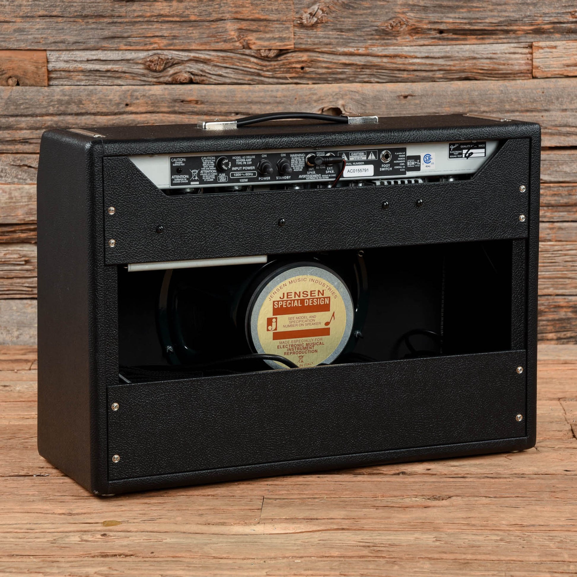 Fender '65 Deluxe Reverb Reissue 22-Watt 1x12" Guitar Combo Amps / Guitar Amps / Guitar Cabinets