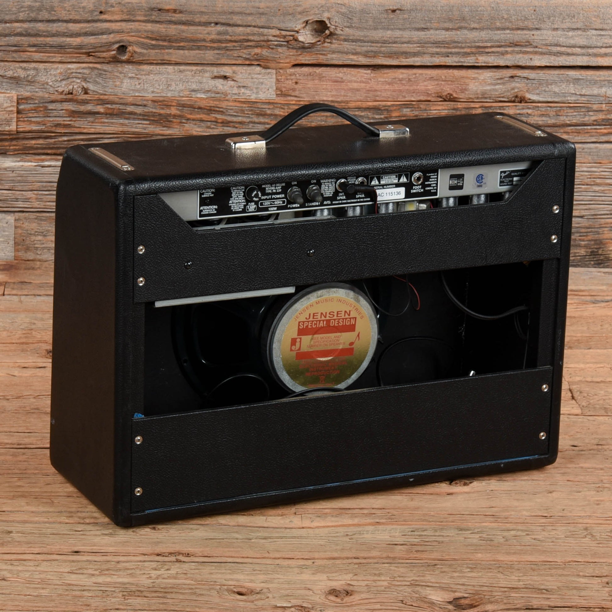 Fender '65 Deluxe Reverb Reissue 22-Watt 1x12" Guitar Combo Amps / Guitar Amps / Guitar Cabinets