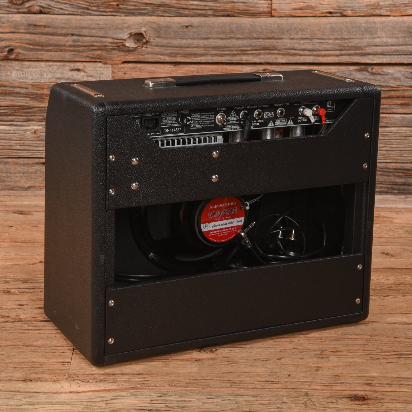 Fender '65 Princeton Reverb Reissue 12-Watt 1x12" Guitar Combo Amp Amps / Guitar Amps / Guitar Cabinets