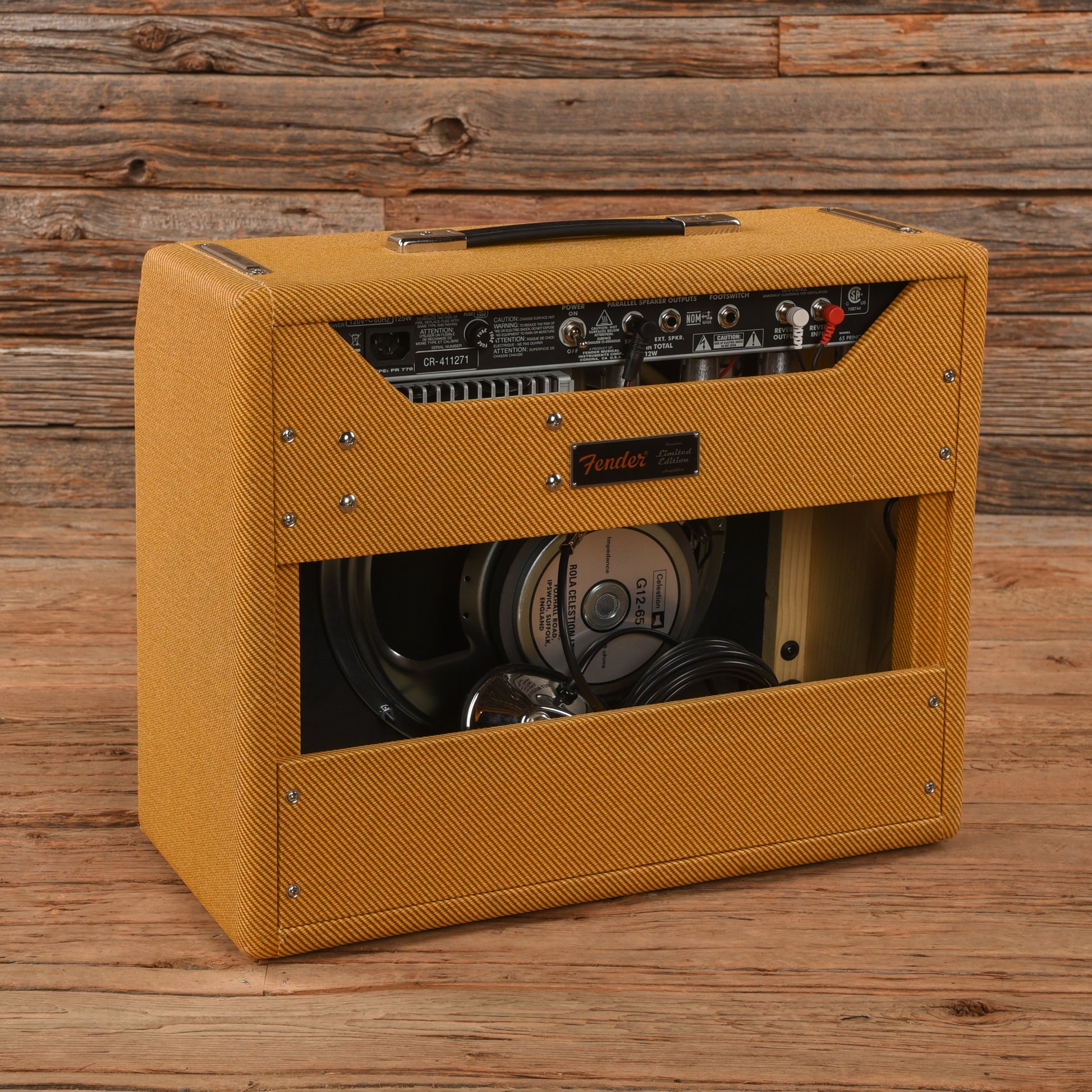 Fender '65 Princeton Reverb Reissue FSR Limited Edition 12-Watt 1x12" Guitar Combo Amps / Guitar Amps / Guitar Cabinets
