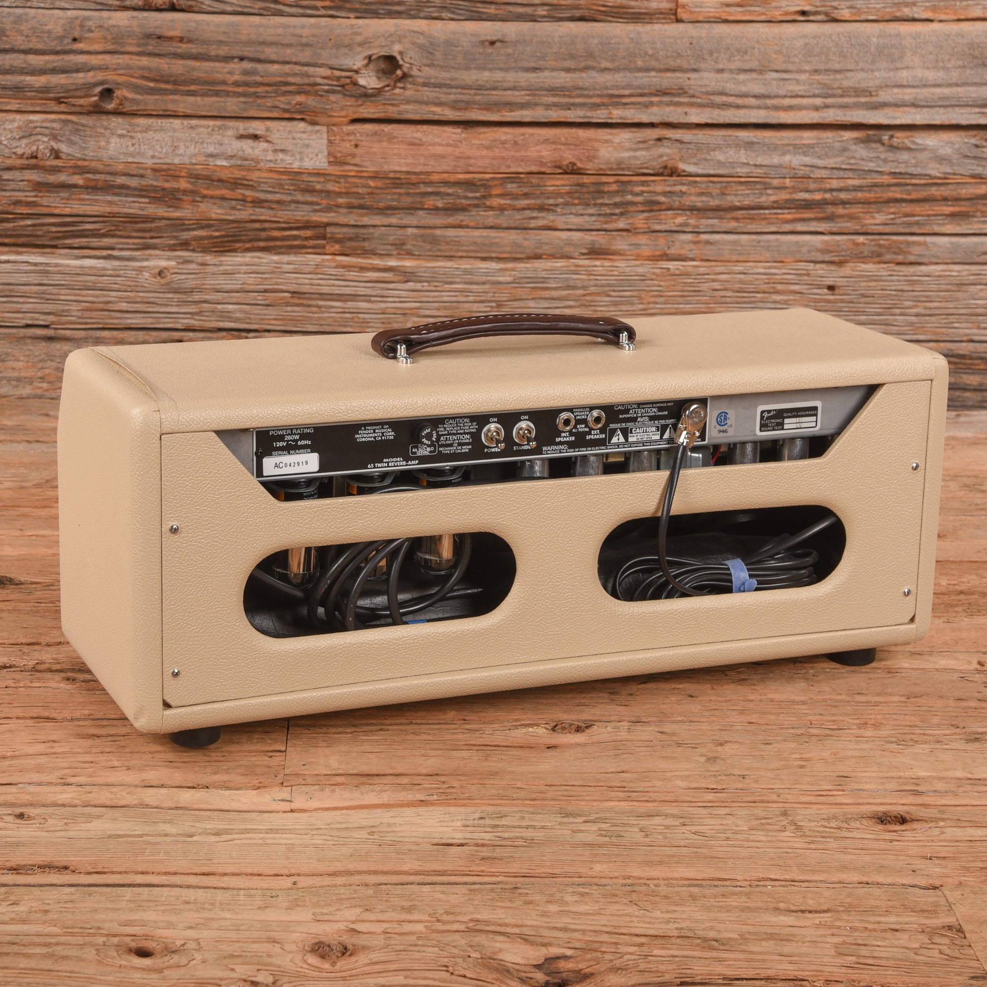 Fender '65 Twin Reverb Head Conversion 2003 – Chicago Music Exchange