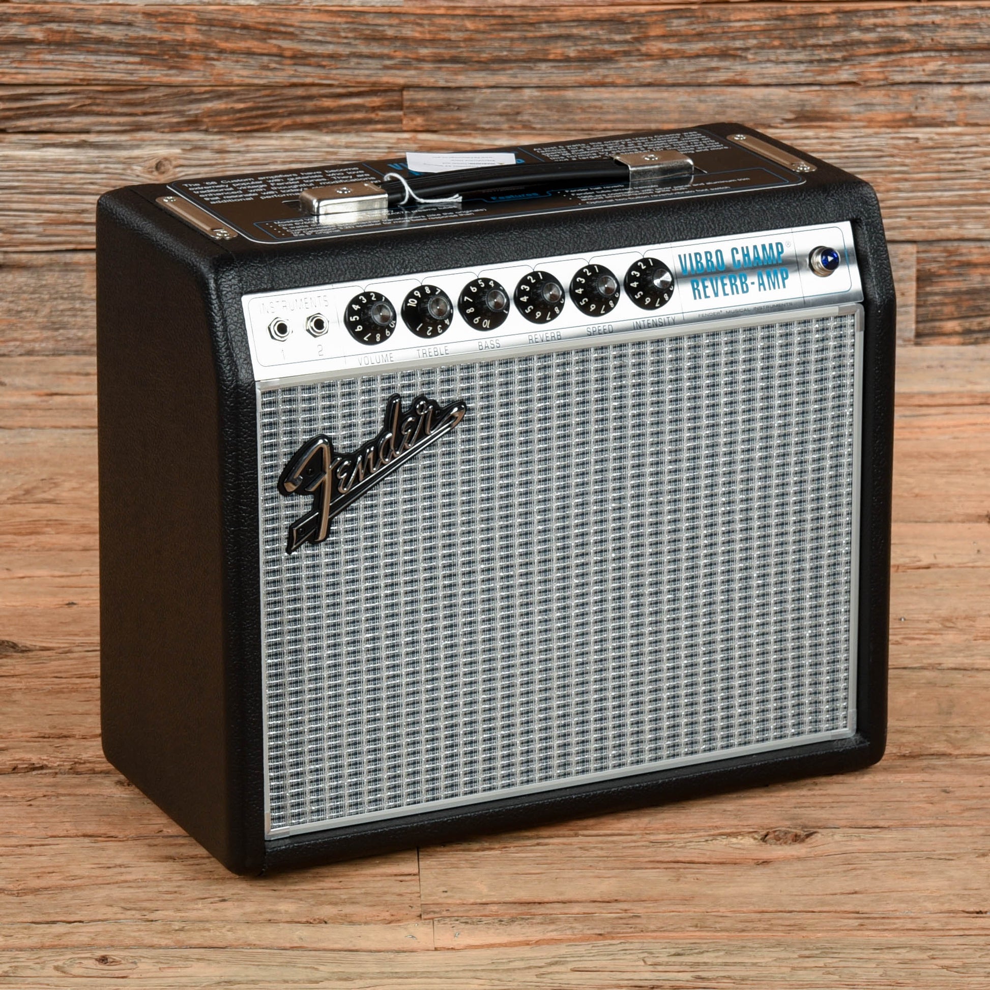 Fender '68 Custom Pro Vibro Champ Reverb 5-Watt 1x10" Guitar Combo  2025 Amps / Guitar Amps / Guitar Cabinets