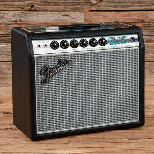 Fender '68 Custom Pro Vibro Champ Reverb 5-Watt 1x10" Guitar Combo Amps / Guitar Amps / Guitar Cabinets