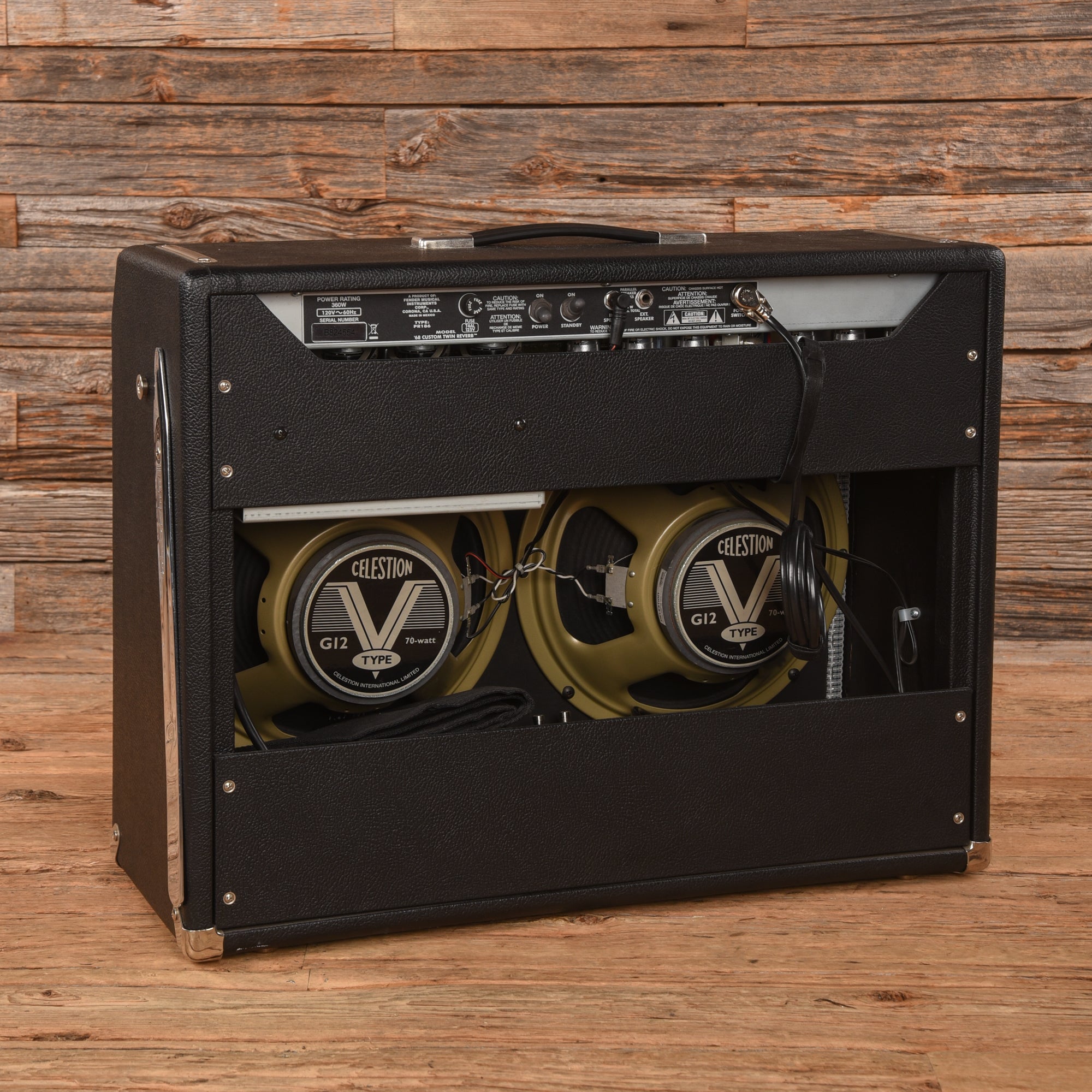 Fender 68 Custom Twin Reverb 2-Channel 85-Watt 2x12