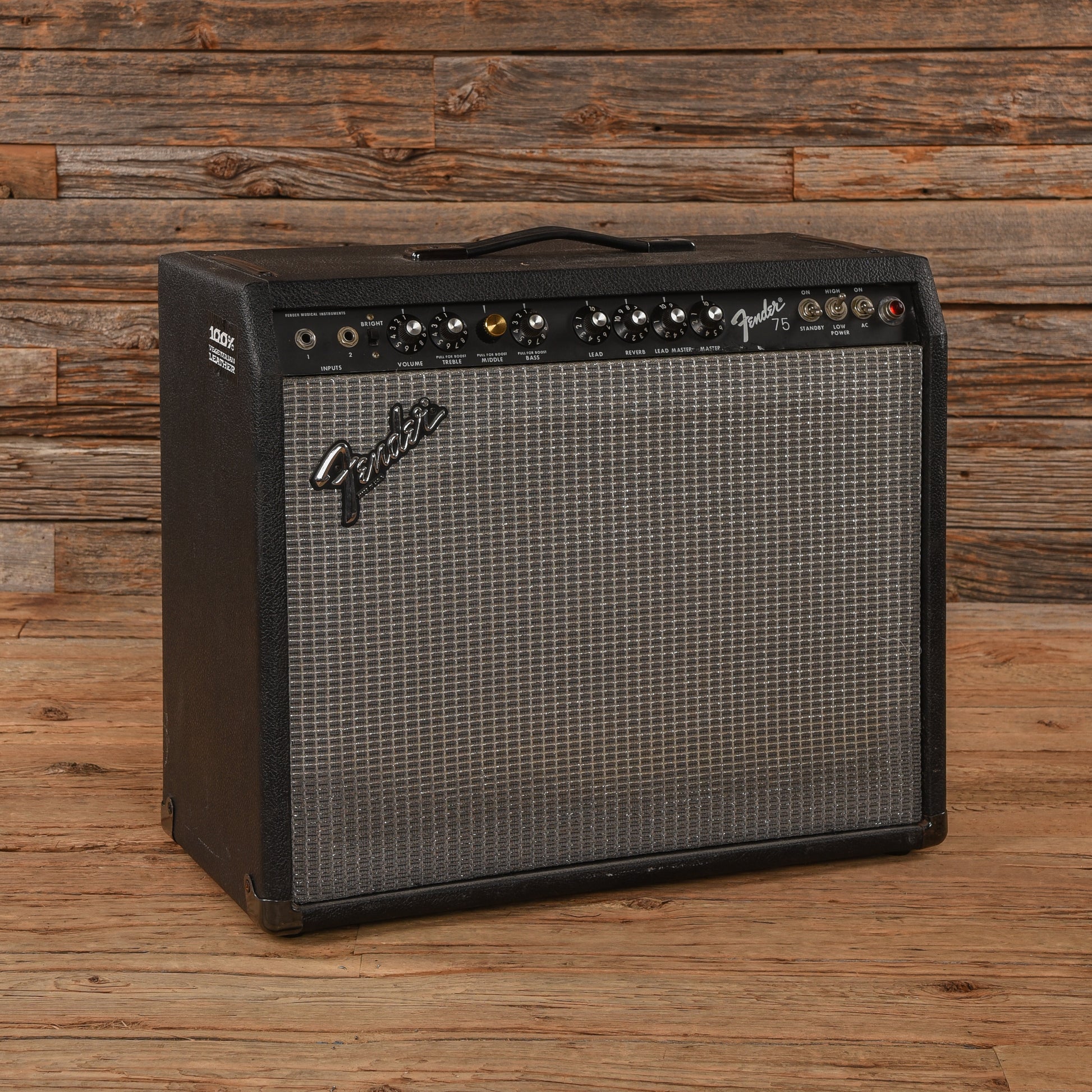 Fender 75 2-Channel 75-Watt 1x12" Guitar Combo 1980s  1980s Amps / Guitar Amps / Guitar Cabinets