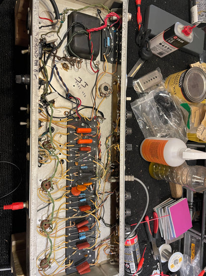 Fender Bandmaster 1x15 Combo Conversion  1970 Amps / Guitar Amps / Guitar Cabinets