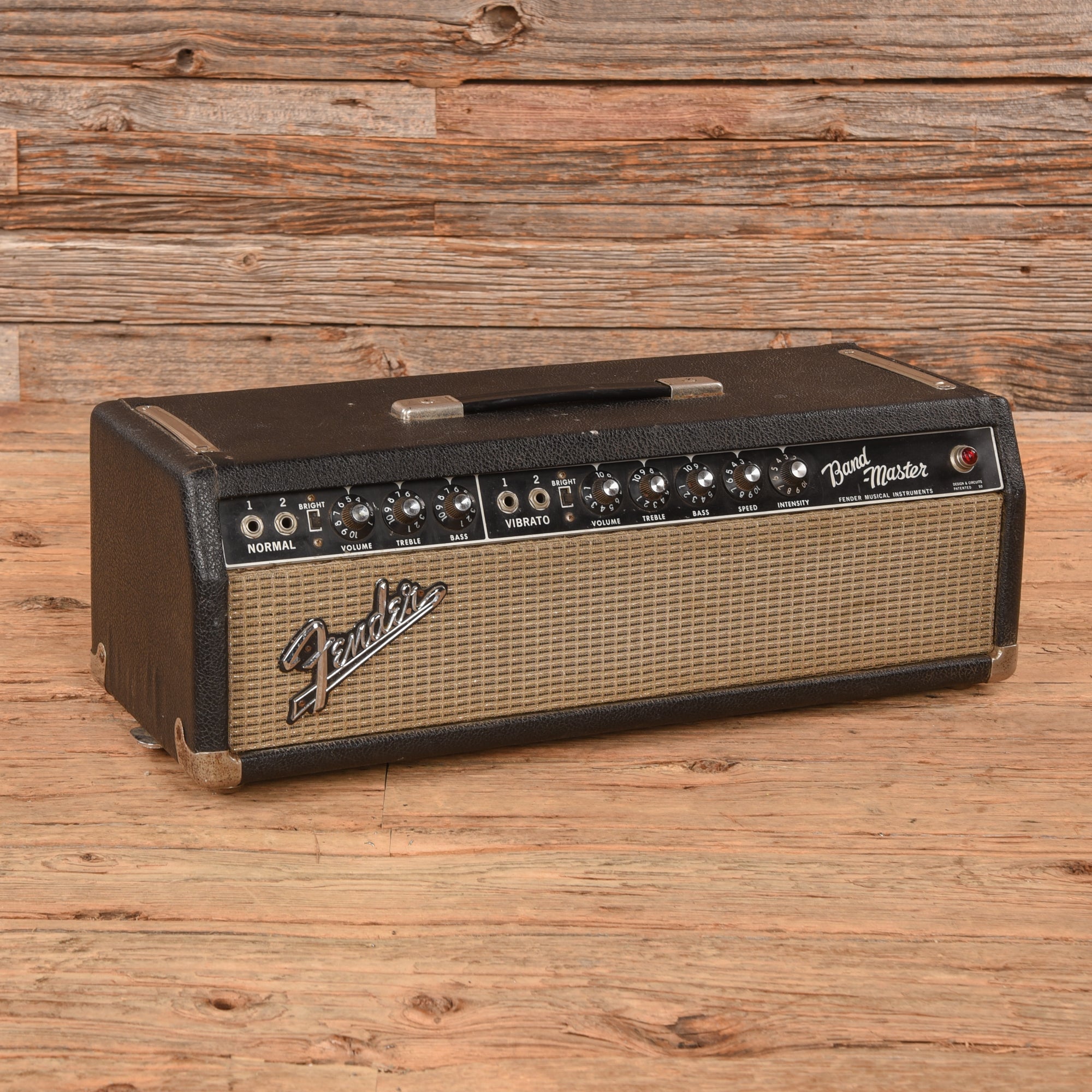Fender Bandmaster 2-Channel 40-Watt Guitar Amp Head  1967 Amps / Guitar Amps / Guitar Cabinets