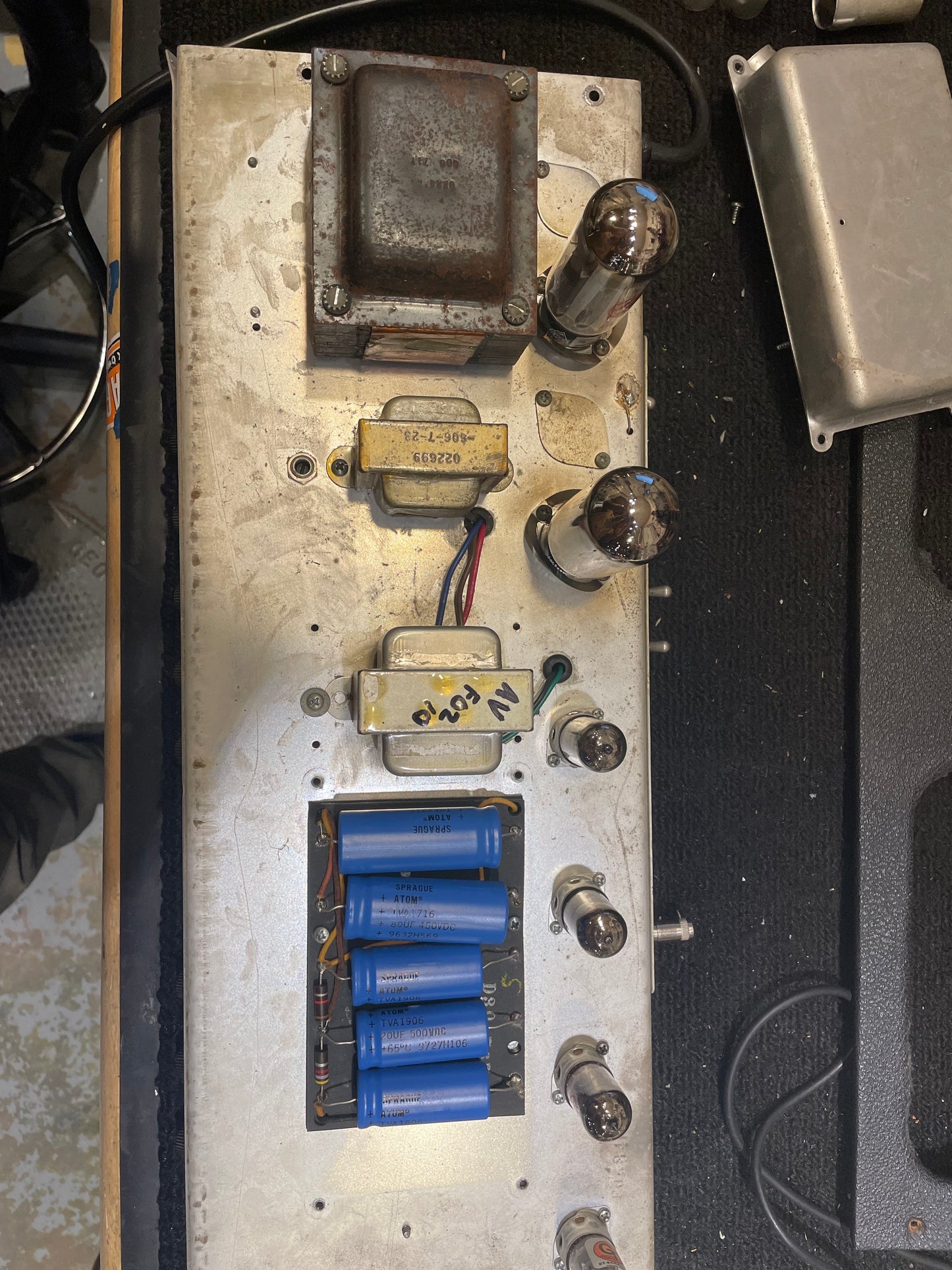 Fender Bandmaster 2-Channel 40-Watt Guitar Amp Head  1967 Amps / Guitar Amps / Guitar Cabinets