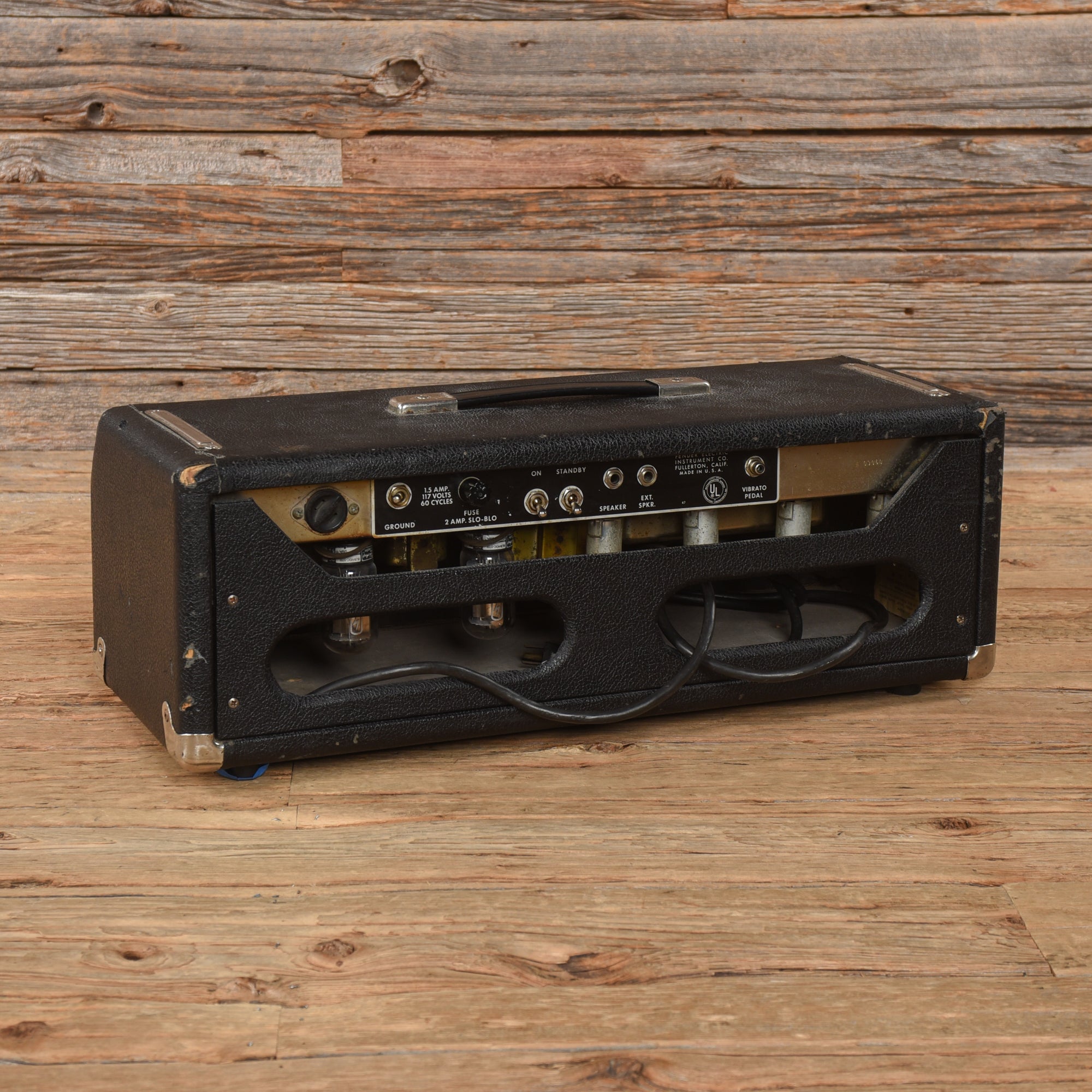 Fender Bandmaster 40-Watt 2-Channel Guitar Amp Head  1965 Amps / Guitar Amps / Guitar Cabinets