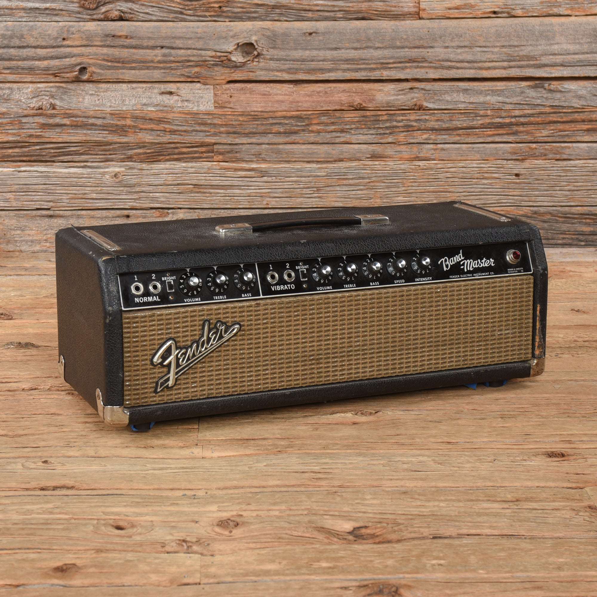 Fender Bandmaster 40-Watt 2-Channel Guitar Amp Head  1965 Amps / Guitar Amps / Guitar Cabinets