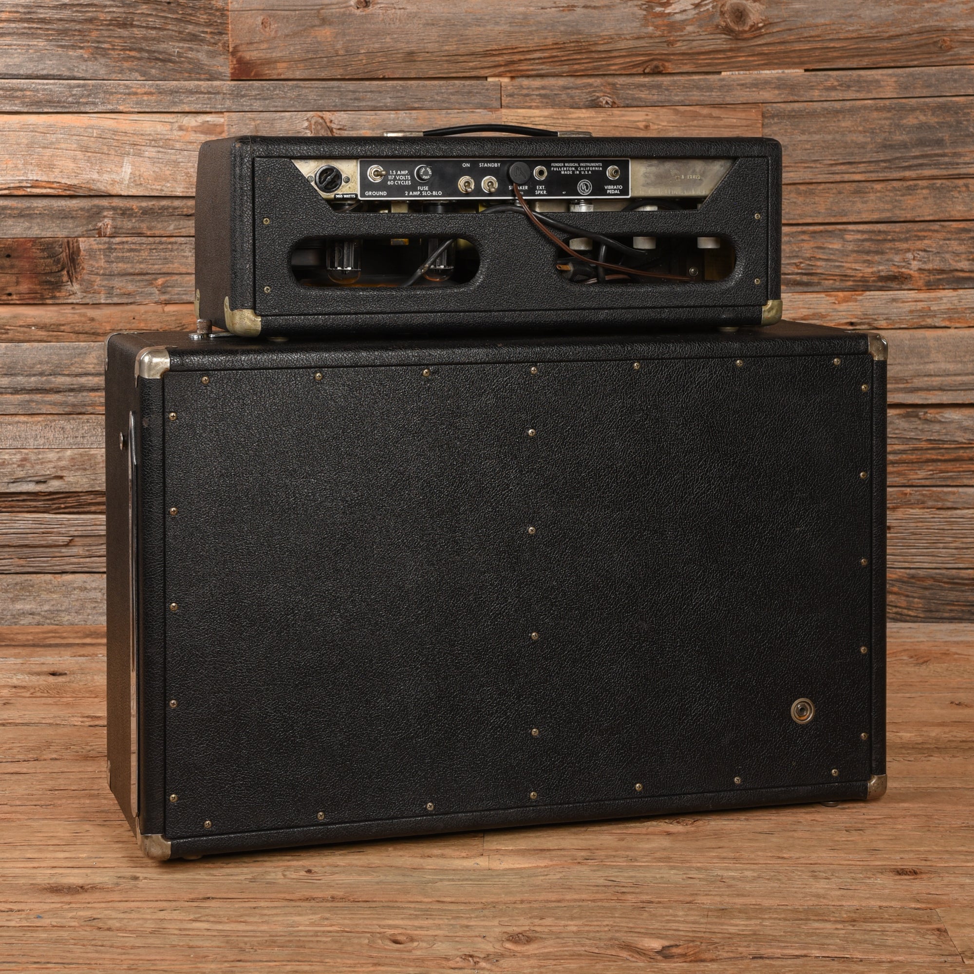 Fender Bandmaster Head w/Matching 2x12 Cabinet  1966 Amps / Guitar Amps / Guitar Cabinets