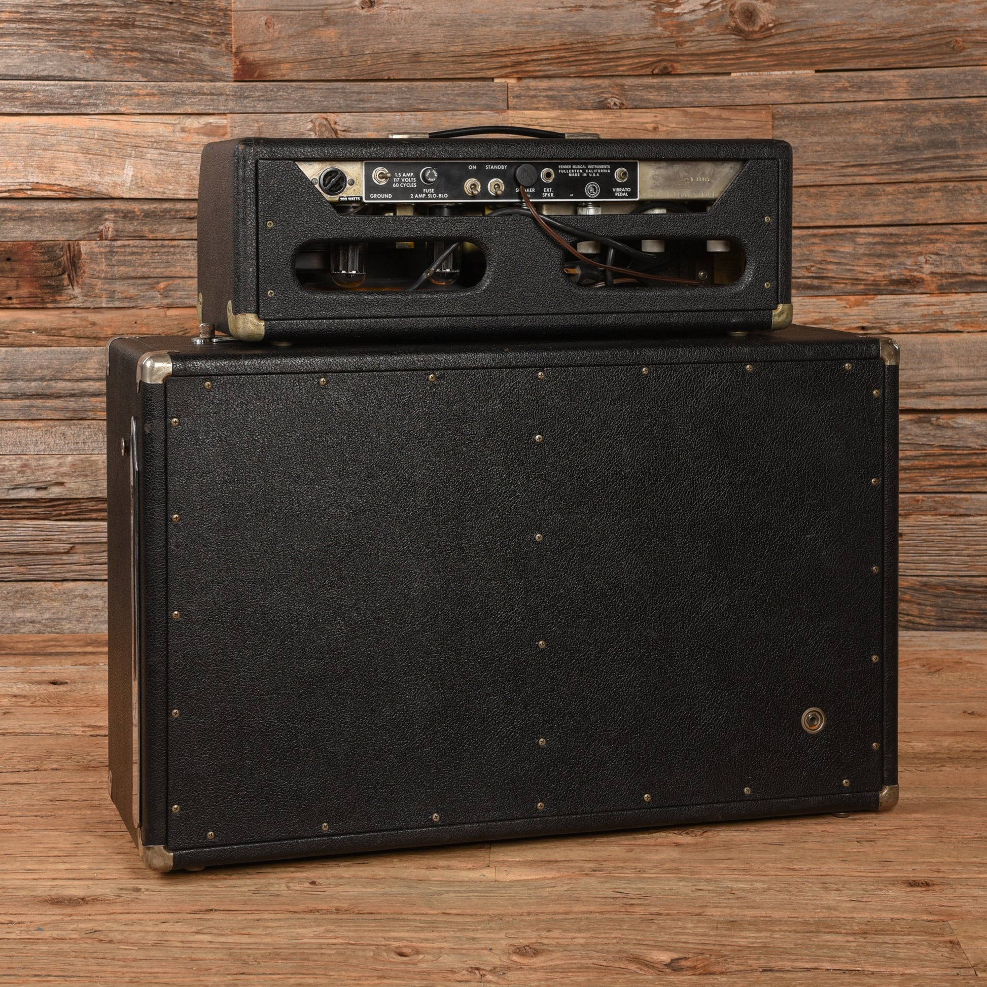 Fender Bandmaster Head w/Matching 2x12 Cabinet  1966 Amps / Guitar Amps / Guitar Cabinets