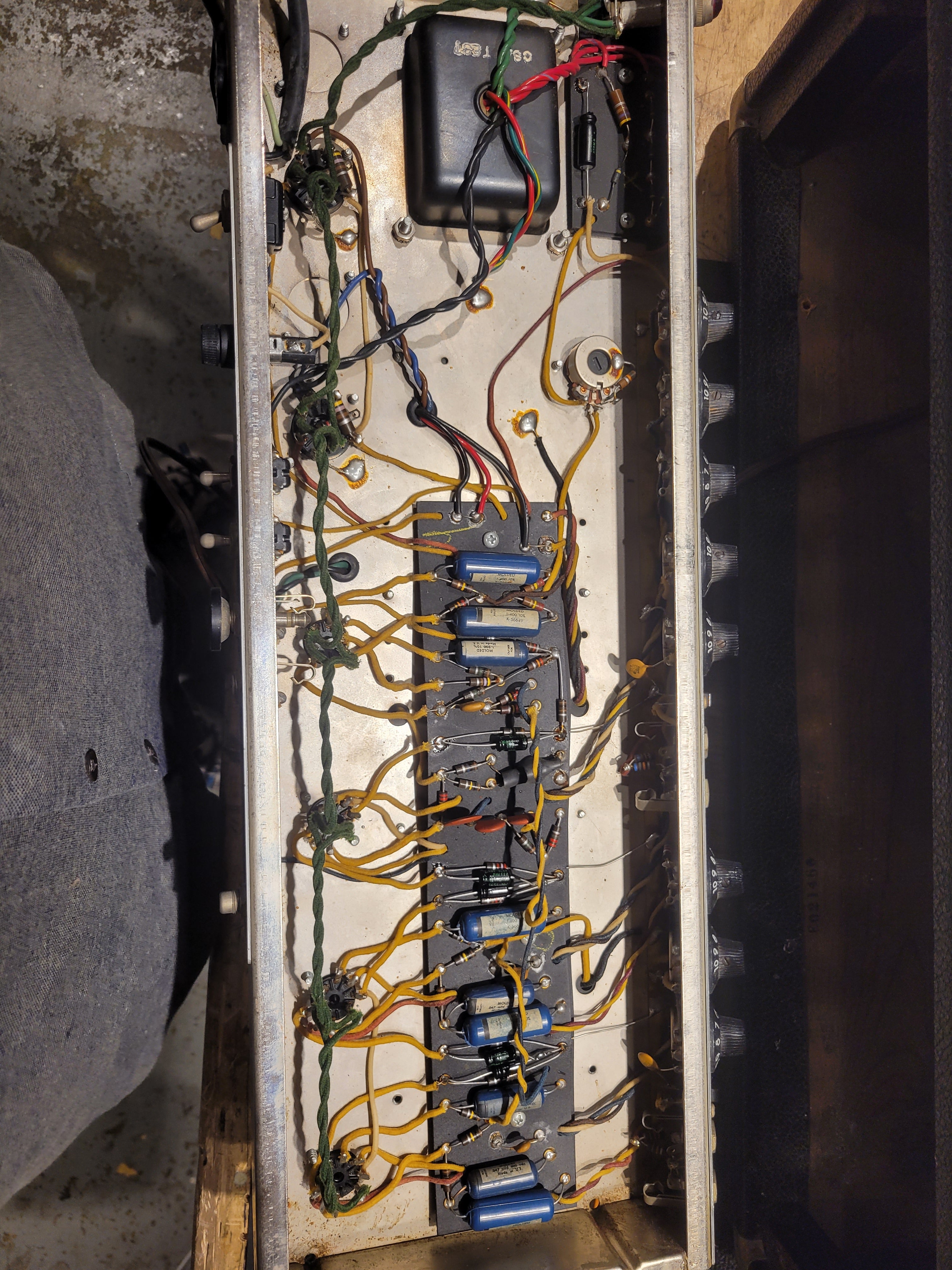 Fender Bandmaster Head w/Matching 2x12 Cabinet  1966 Amps / Guitar Amps / Guitar Cabinets