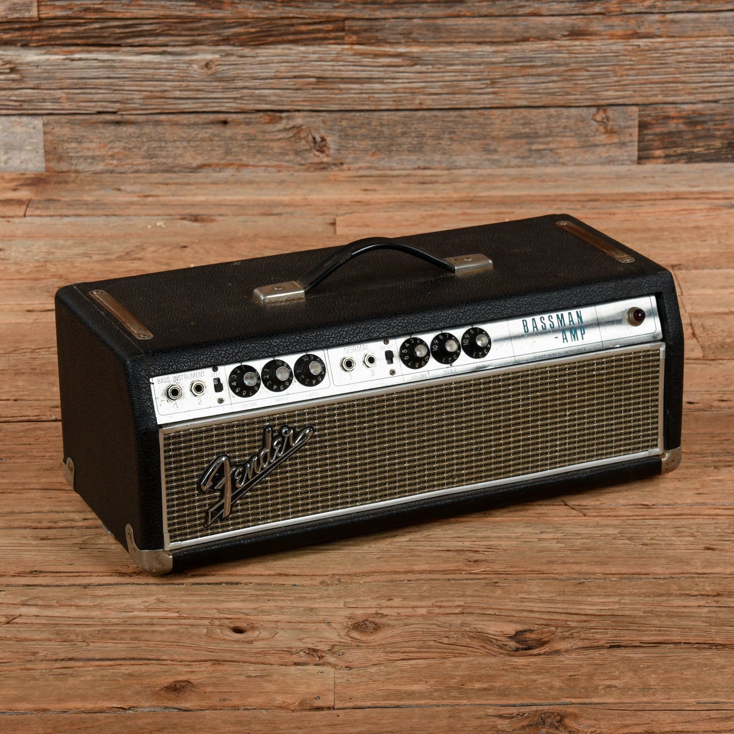 Fender Bassman 2-Channel 50-Watt Guitar Amp Head  1968 Amps / Guitar Amps / Guitar Cabinets