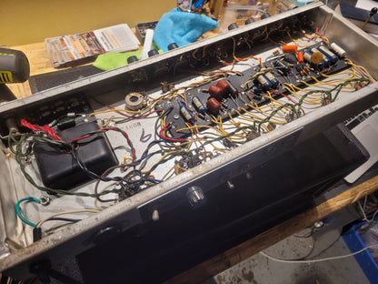 Fender Bassman 2-Channel 50-Watt Guitar Amp Head  1968 Amps / Guitar Amps / Guitar Cabinets