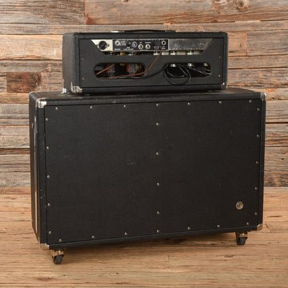 Fender Bassman 2-Channel 50-Watt Guitar Amp Head w/ 2x10 Cab  1965 Amps / Guitar Amps / Guitar Cabinets