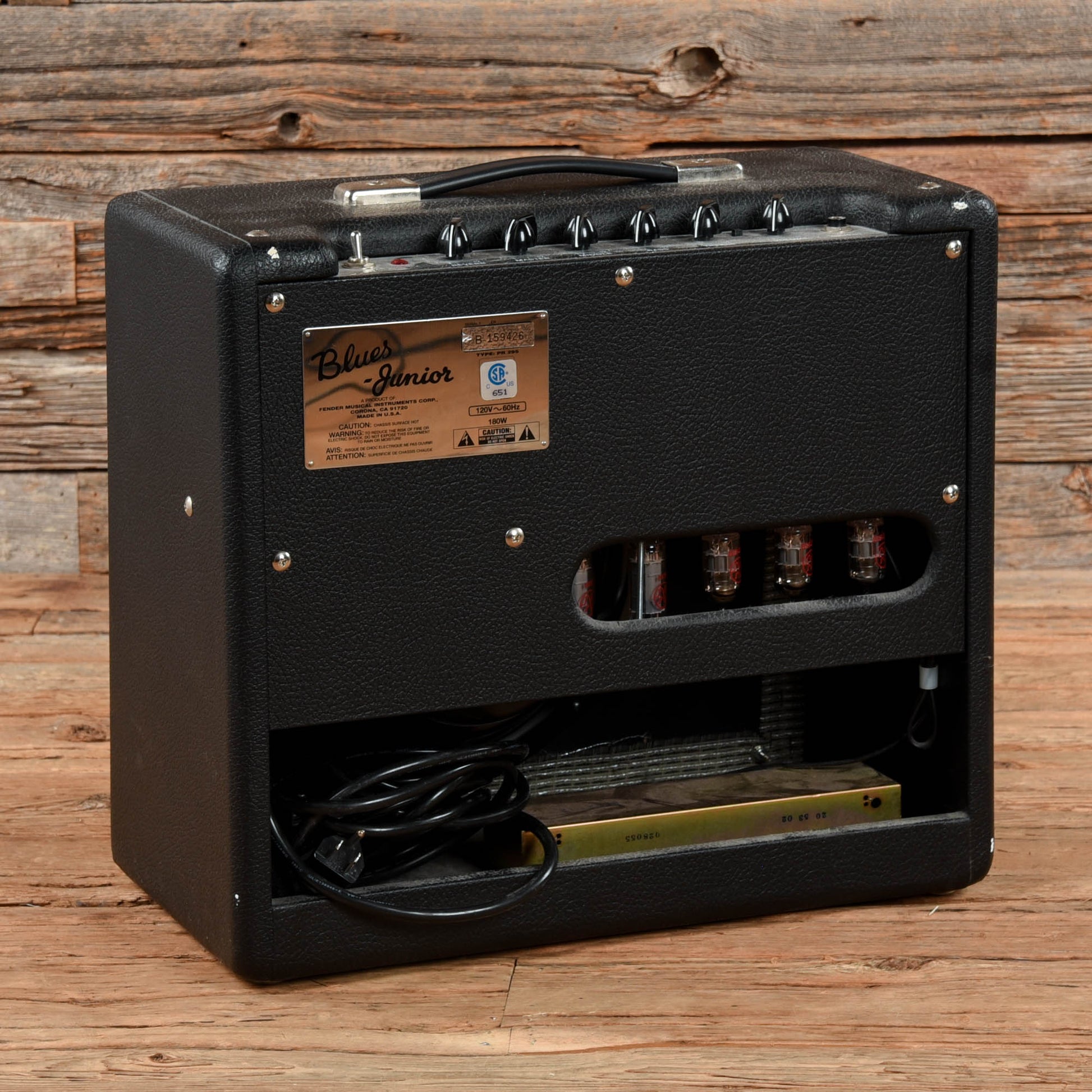 Fender Blues Junior 15-Watt 1x12" Guitar Combo Amp Amps / Guitar Amps / Guitar Cabinets