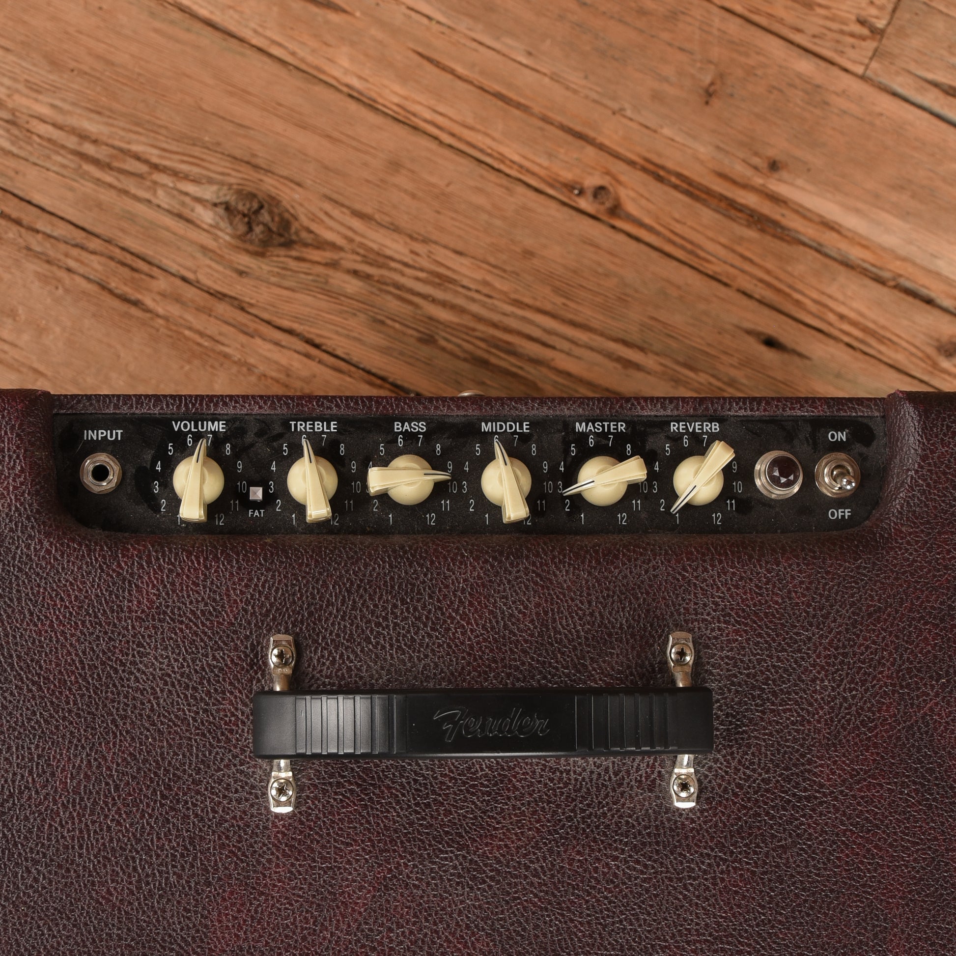 Fender Blues Junior III Limited Edition Wine Red 15-Watt 1x12" Guitar Combo Amp Amps / Guitar Amps / Guitar Cabinets