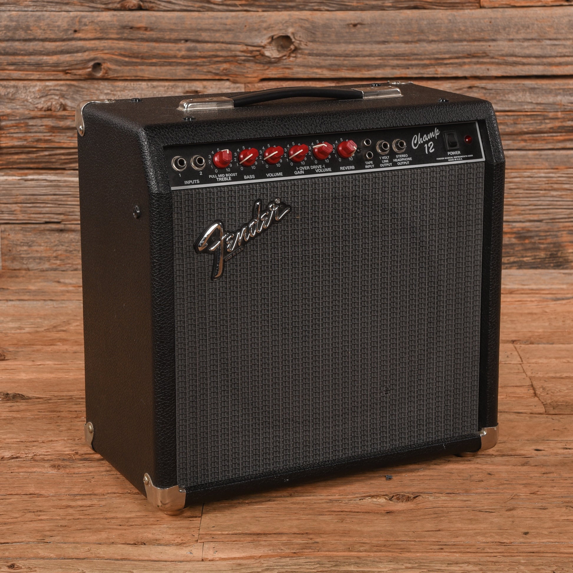 Fender Champ 12 12-Watt 1x12" Guitar Combo  1985 Amps / Guitar Amps / Guitar Cabinets