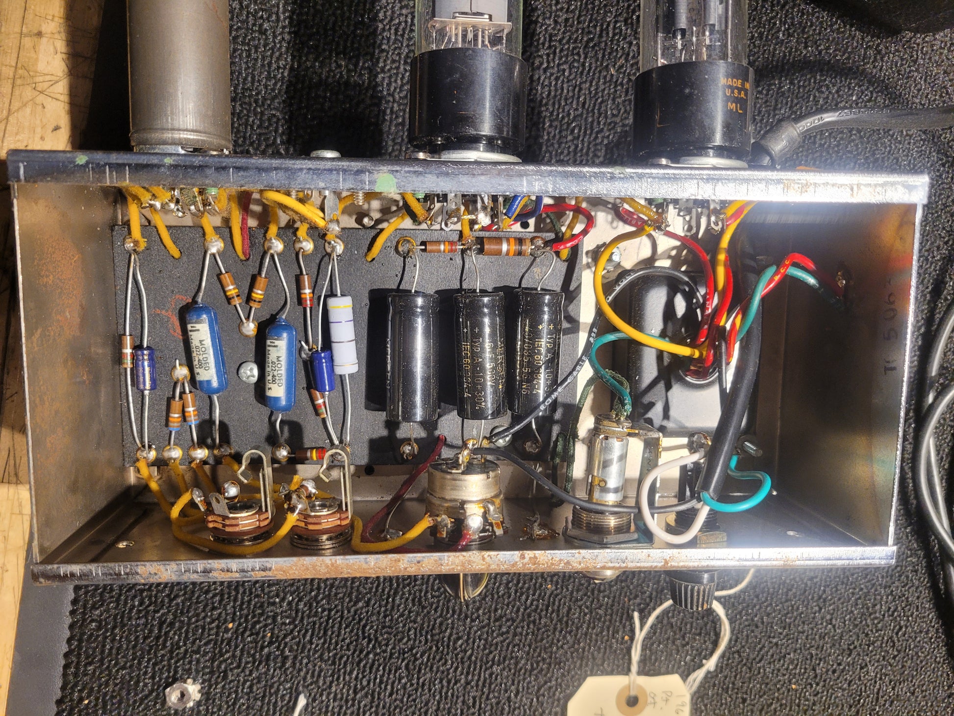 Fender Champ Amplifier 5F1 Black Tolex 1963 Amps / Guitar Amps / Guitar Cabinets