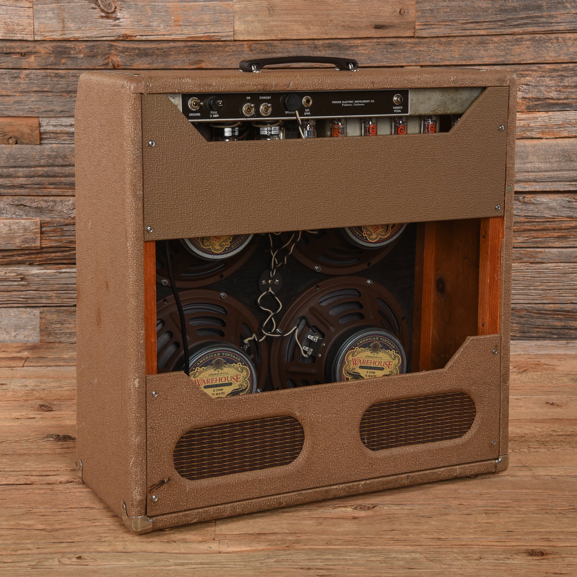 Fender Concert Amp 2-Channel 40-Watt 4x10" Guitar Combo Amp  1960 Amps / Guitar Amps / Guitar Cabinets
