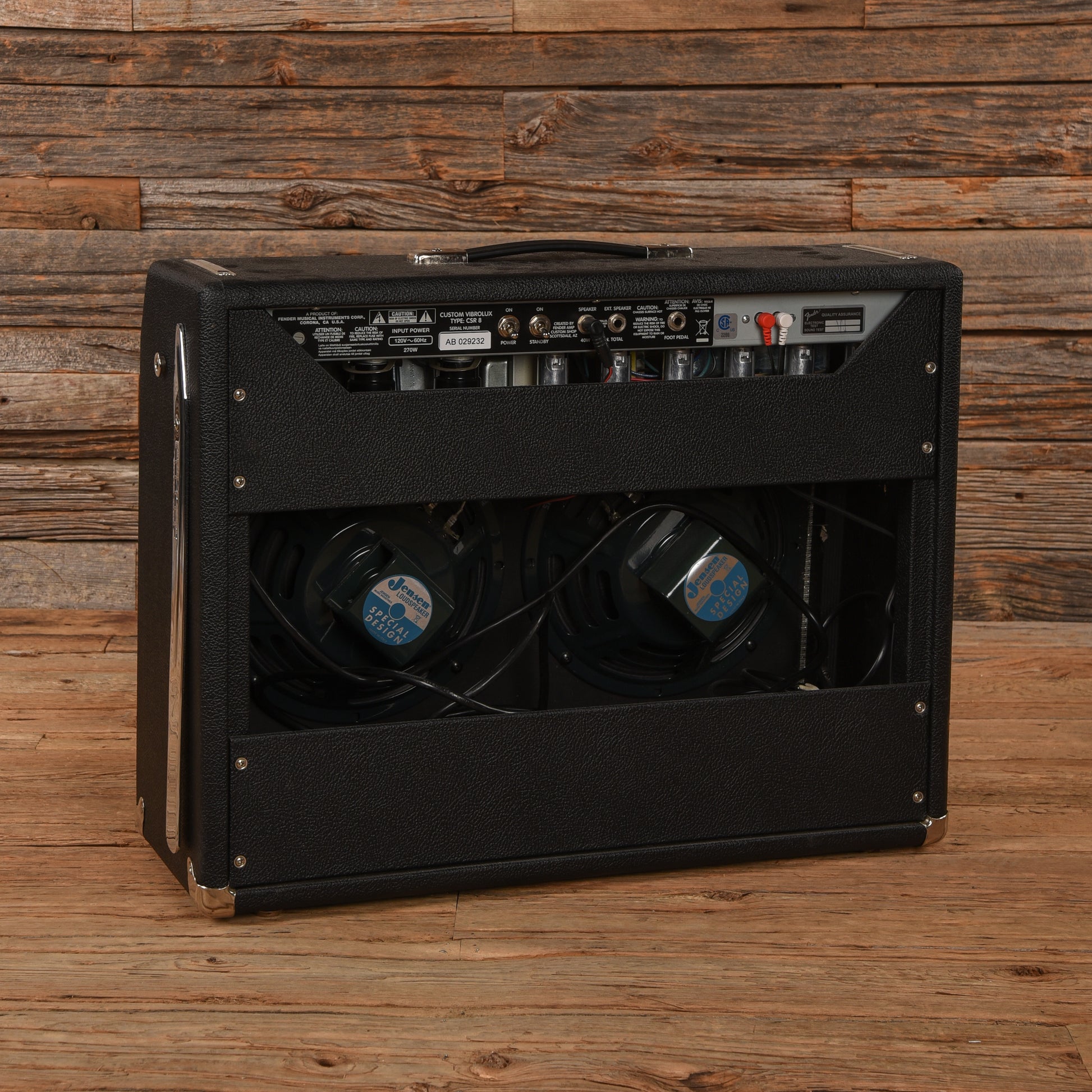 Fender Custom Vibrolux Reverb 40-Watt 2x10" Guitar Combo Amp Amps / Guitar Amps / Guitar Cabinets