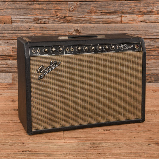 Fender Deluxe Reverb 2-Channel 22-Watt 1x12" Guitar Combo Amp  1966 Amps / Guitar Amps / Guitar Cabinets