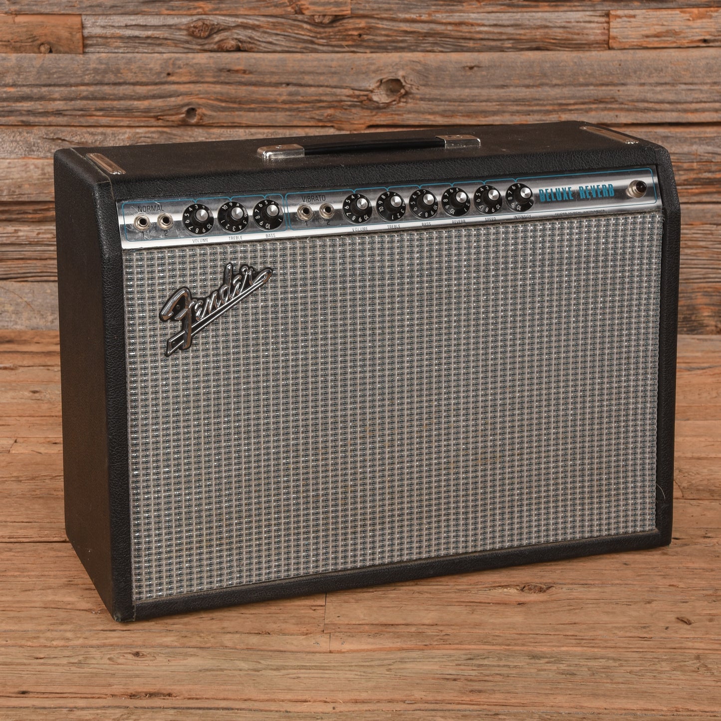 Fender Deluxe Reverb 2-Channel 22-Watt 1x12" Guitar Combo Amp  1973 Amps / Guitar Amps / Guitar Cabinets