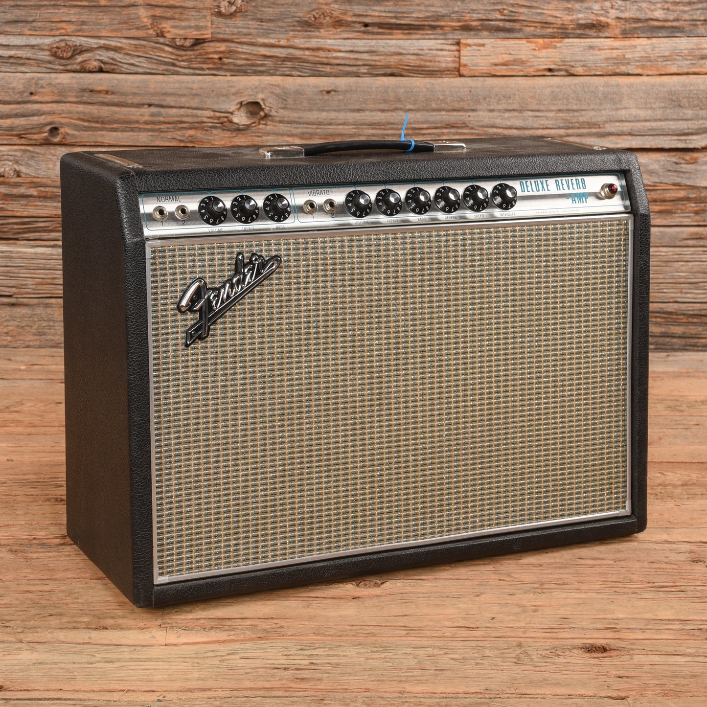 Fender Deluxe Reverb "Drip Edge" 2-Channel 22-Watt 1x12" Guitar Combo  1969 Amps / Guitar Amps / Guitar Cabinets